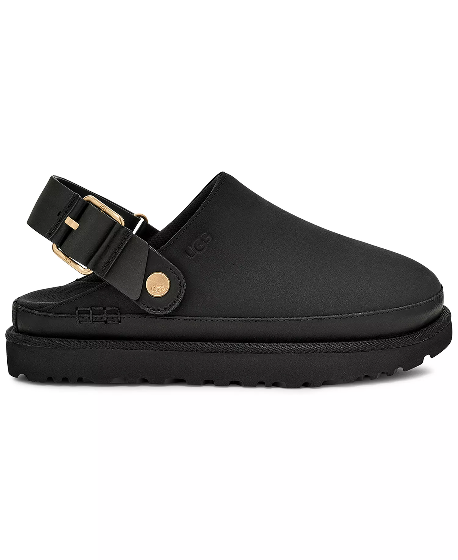 Women's Goldenstar Villa Round Toe Clogs - Black - 10M