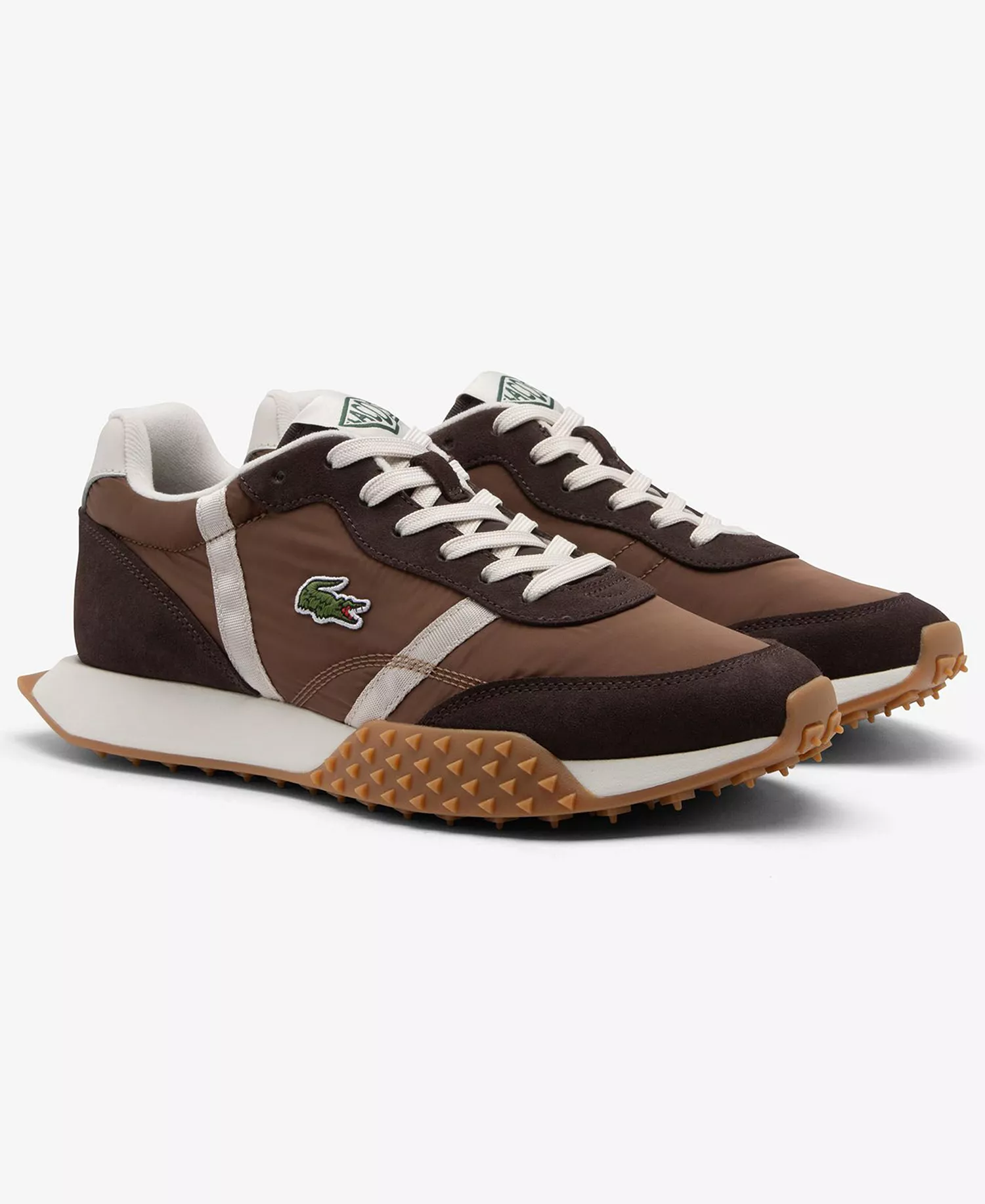 Men's L-Spin EVO Round-Toe Sneakers - Dark Brown - 10M