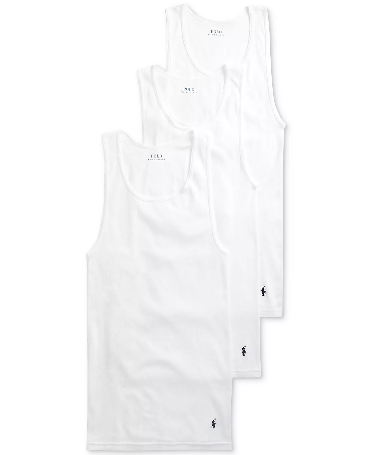Men's 3-Pack Tall Classic Cotton Undershirts - White Big - 2X Tall