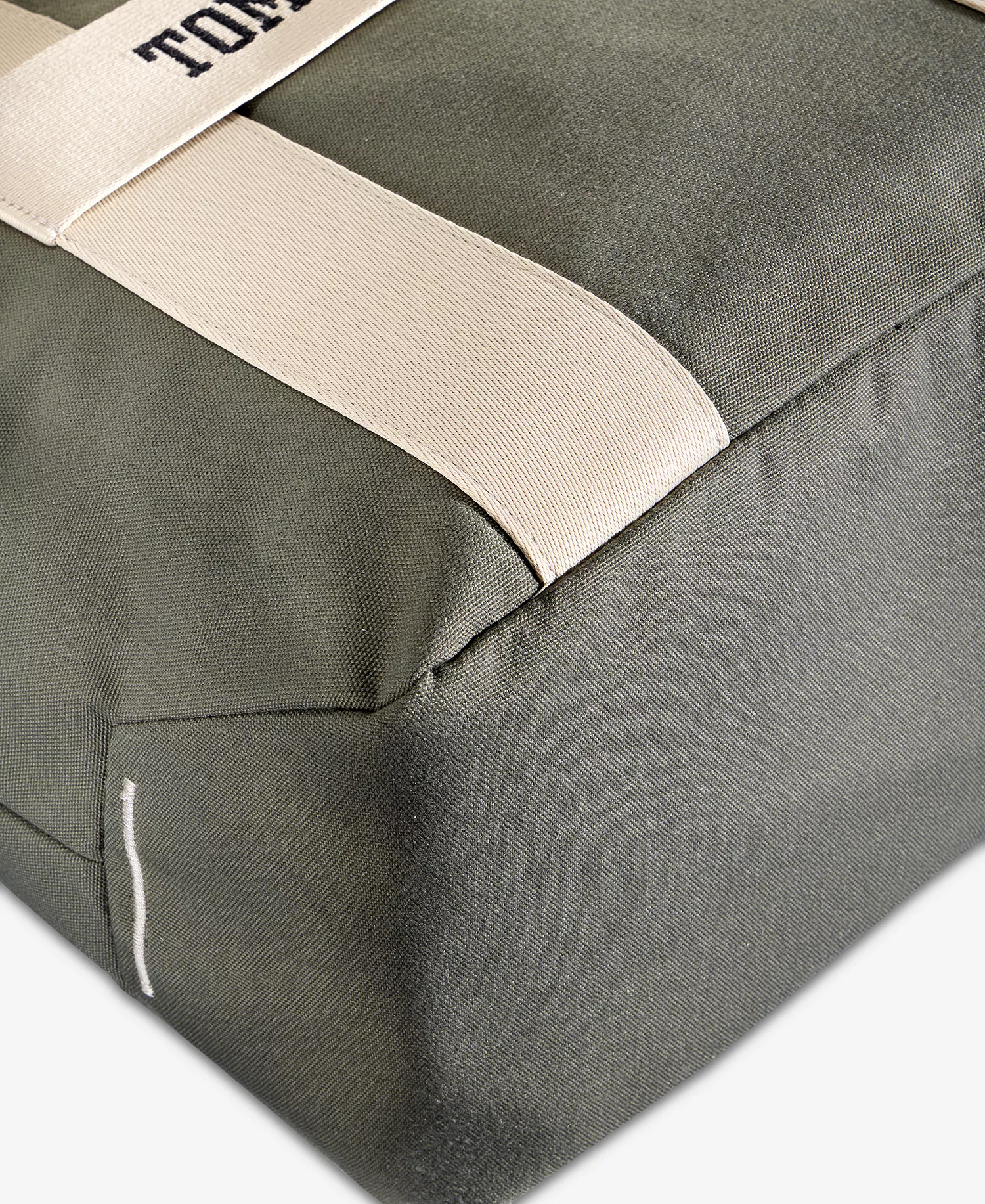 Men's Retro Logo Tote Bag - Pewter Green - No Size
