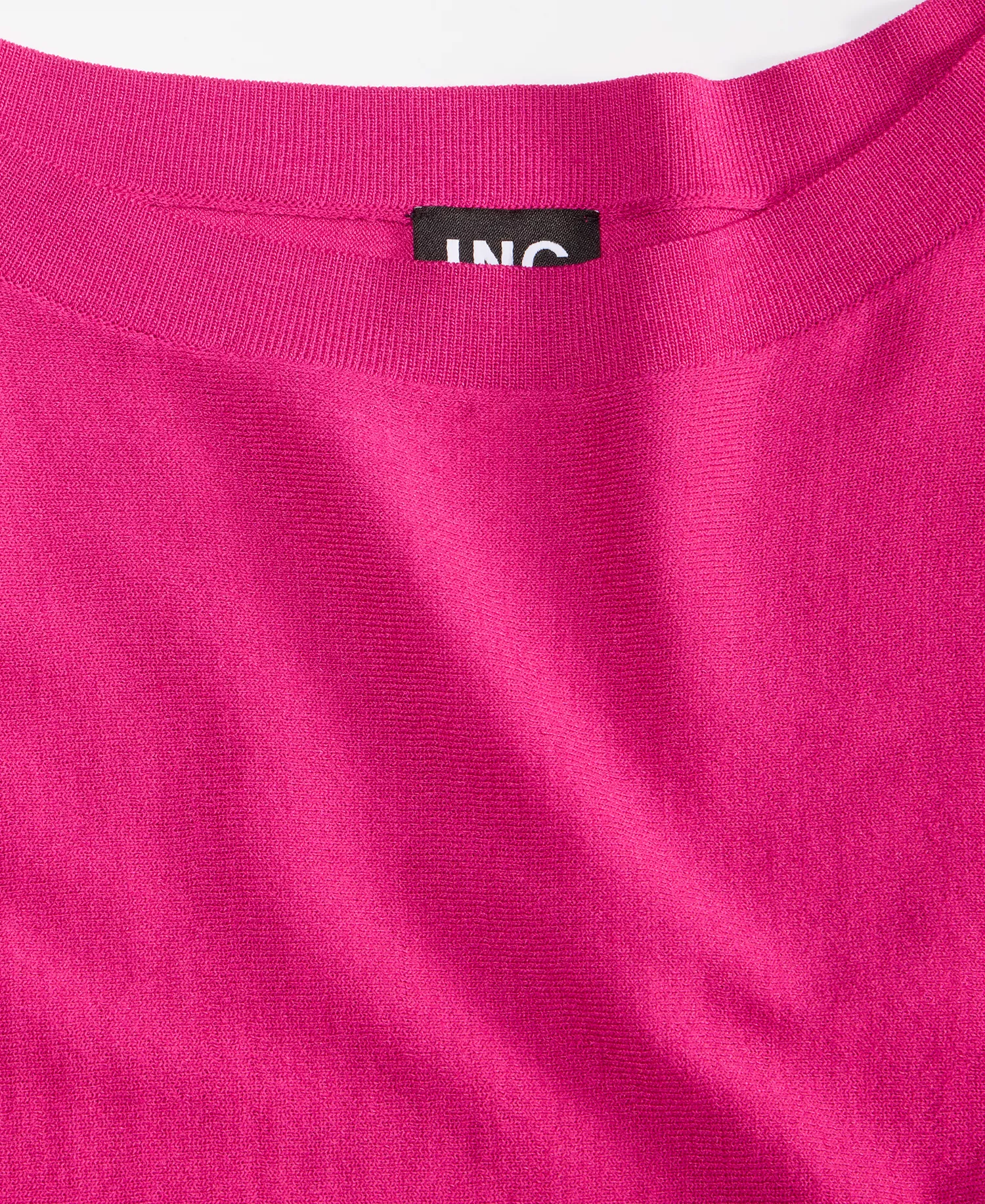 Women's Boat-Neck Sweater, Macy's Exclusive - Bright Fuchsia - L