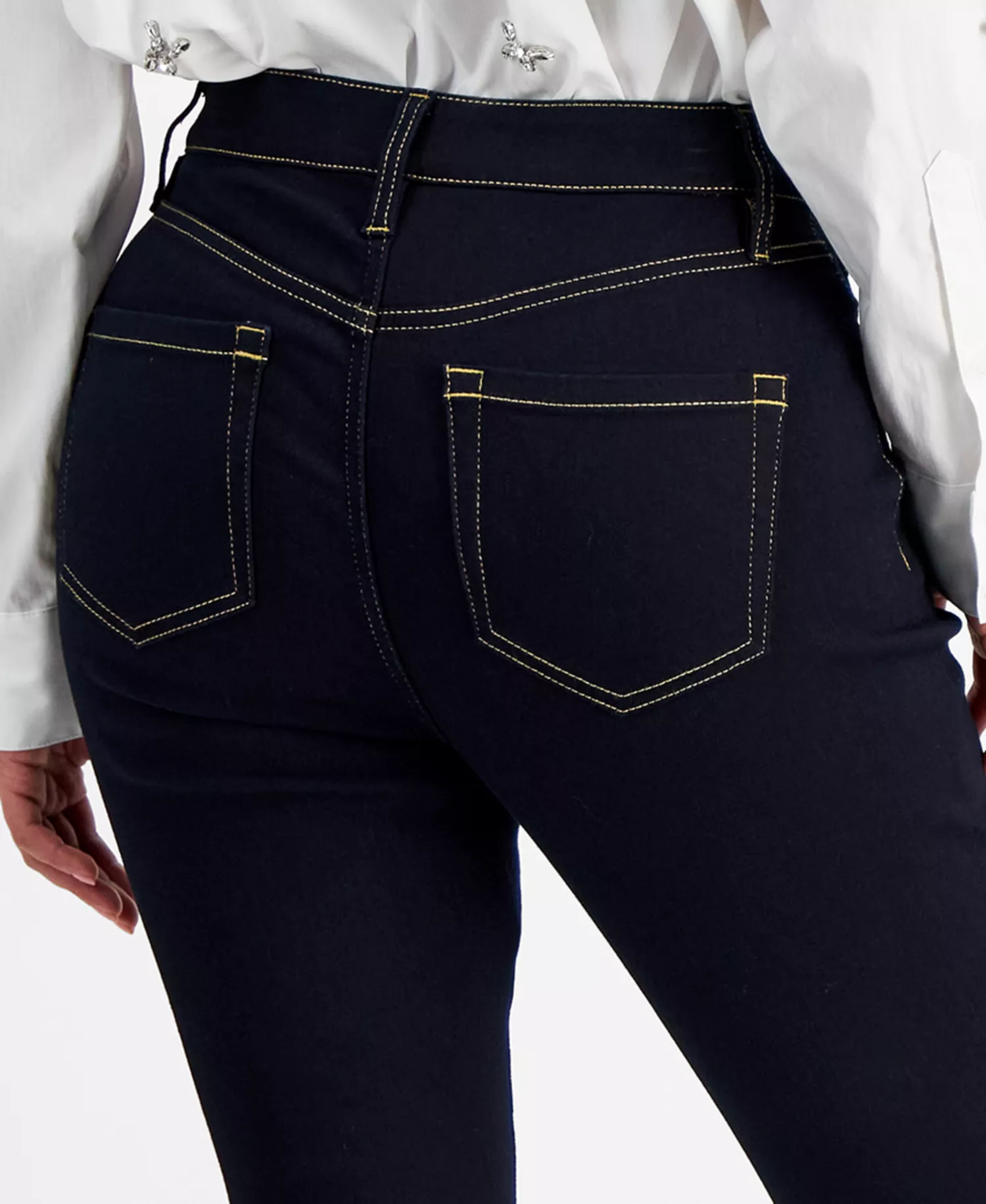 Petite Skinny-Leg Denim Jeans, Created for Macy's - Dark Indigo - 0P