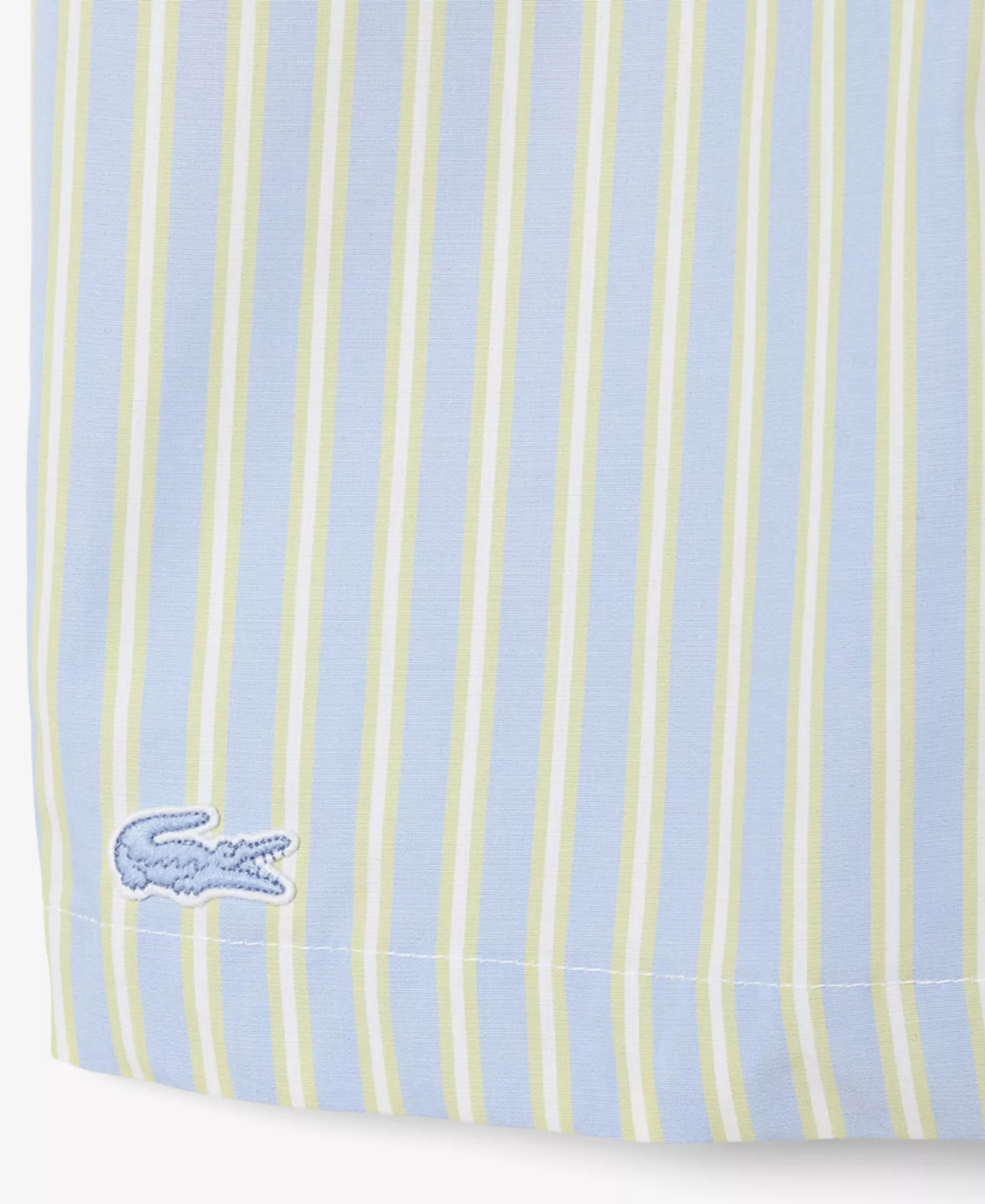 Men's Loungewear Striped Straight-Fit Shorts - Aphylla/Birch-white - L