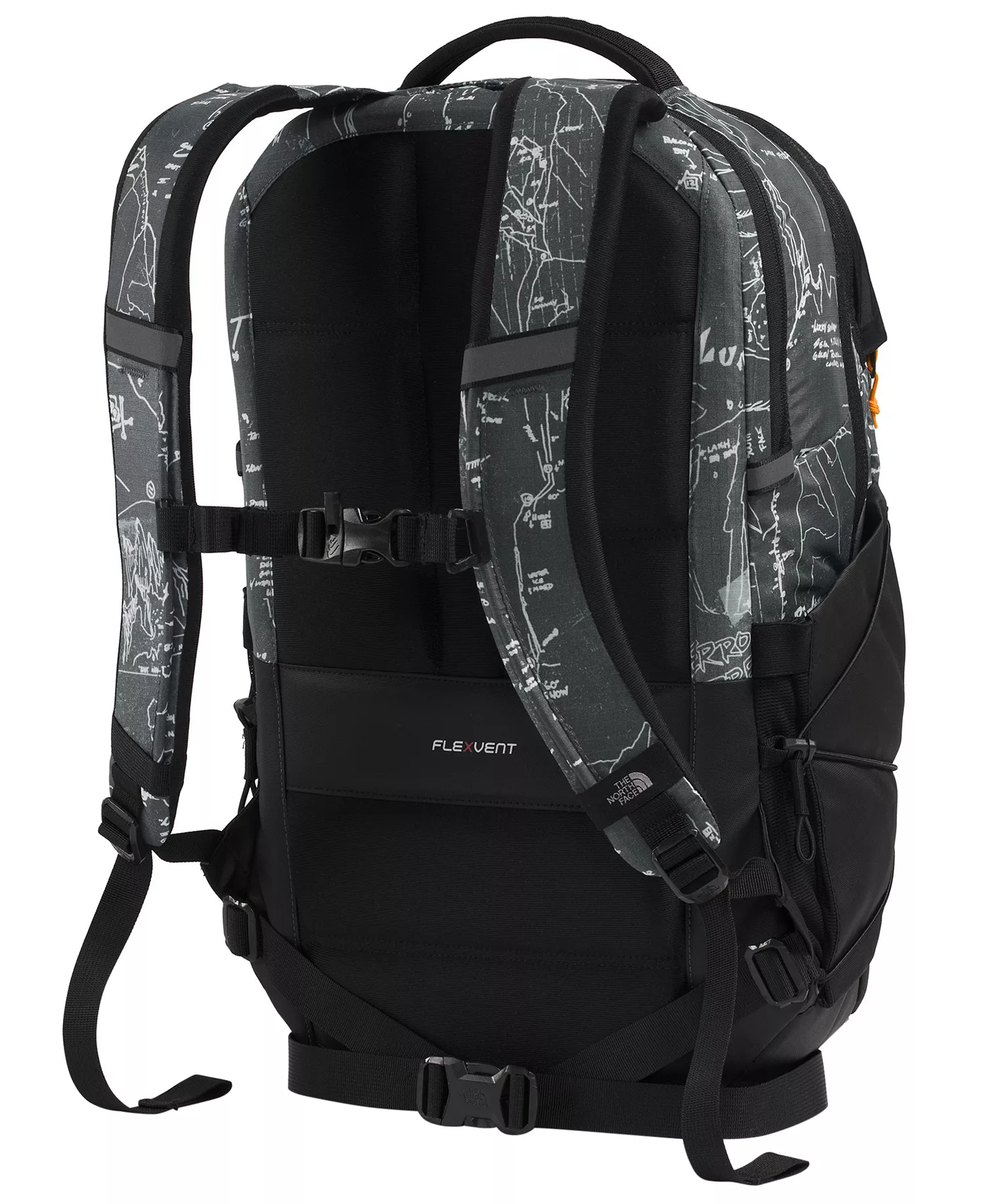 Men's Borealis Backpack - Anthracite Grey Conrad Topo Print/summit Gold - ONE SIZE