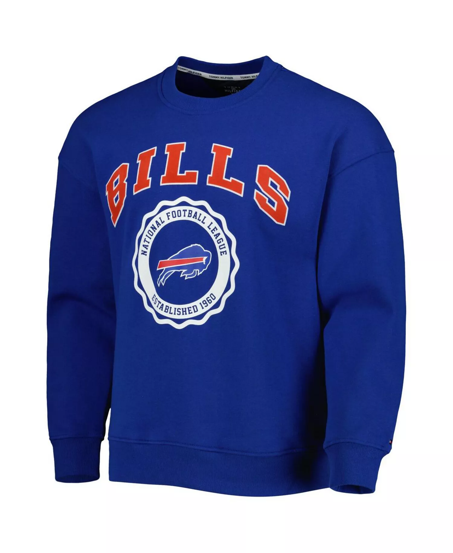 Men's Royal Buffalo Bills Ronald Crew Sweatshirt - Royal - 2XL