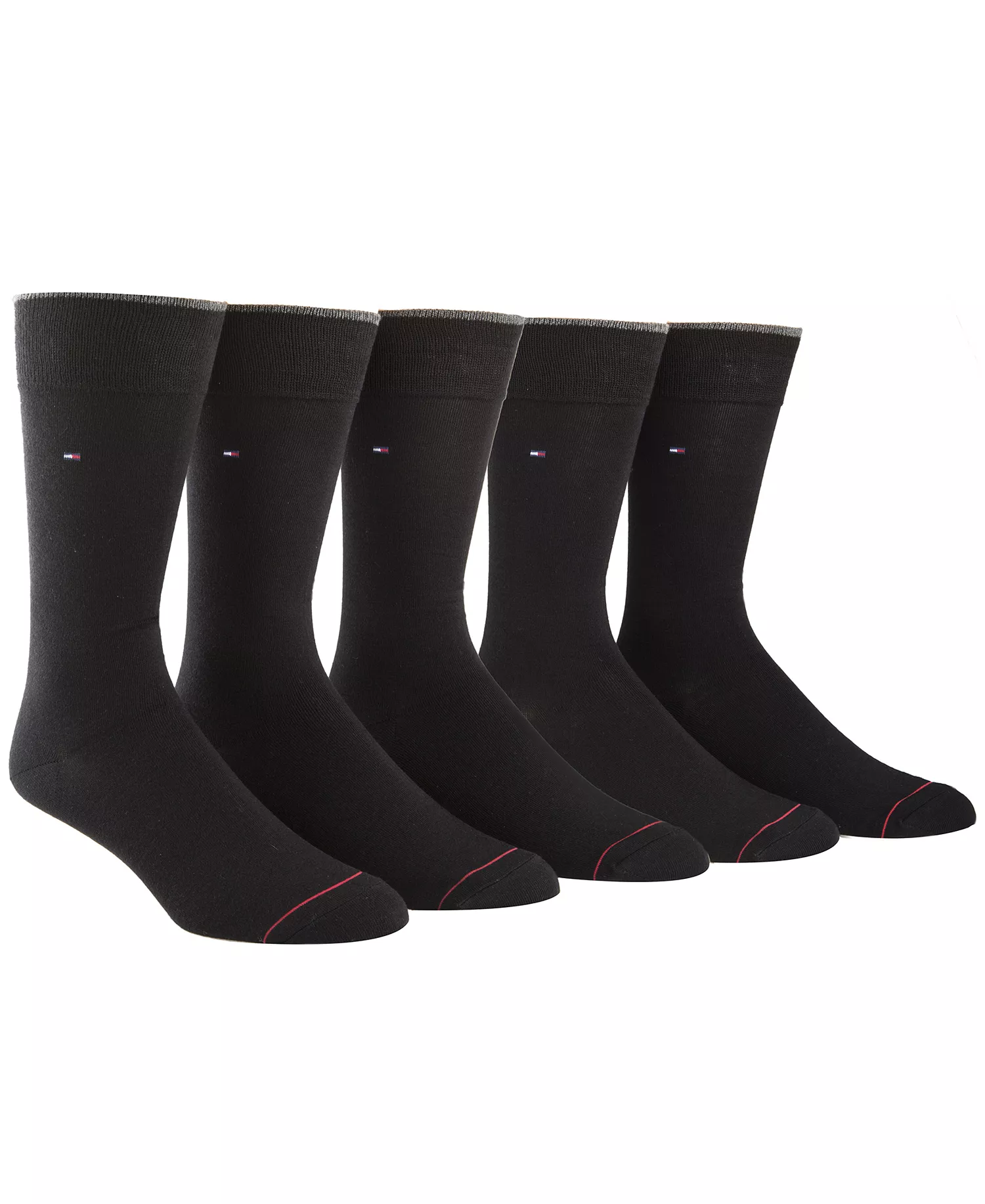 5-Pack Dress Socks - Black - 7-12