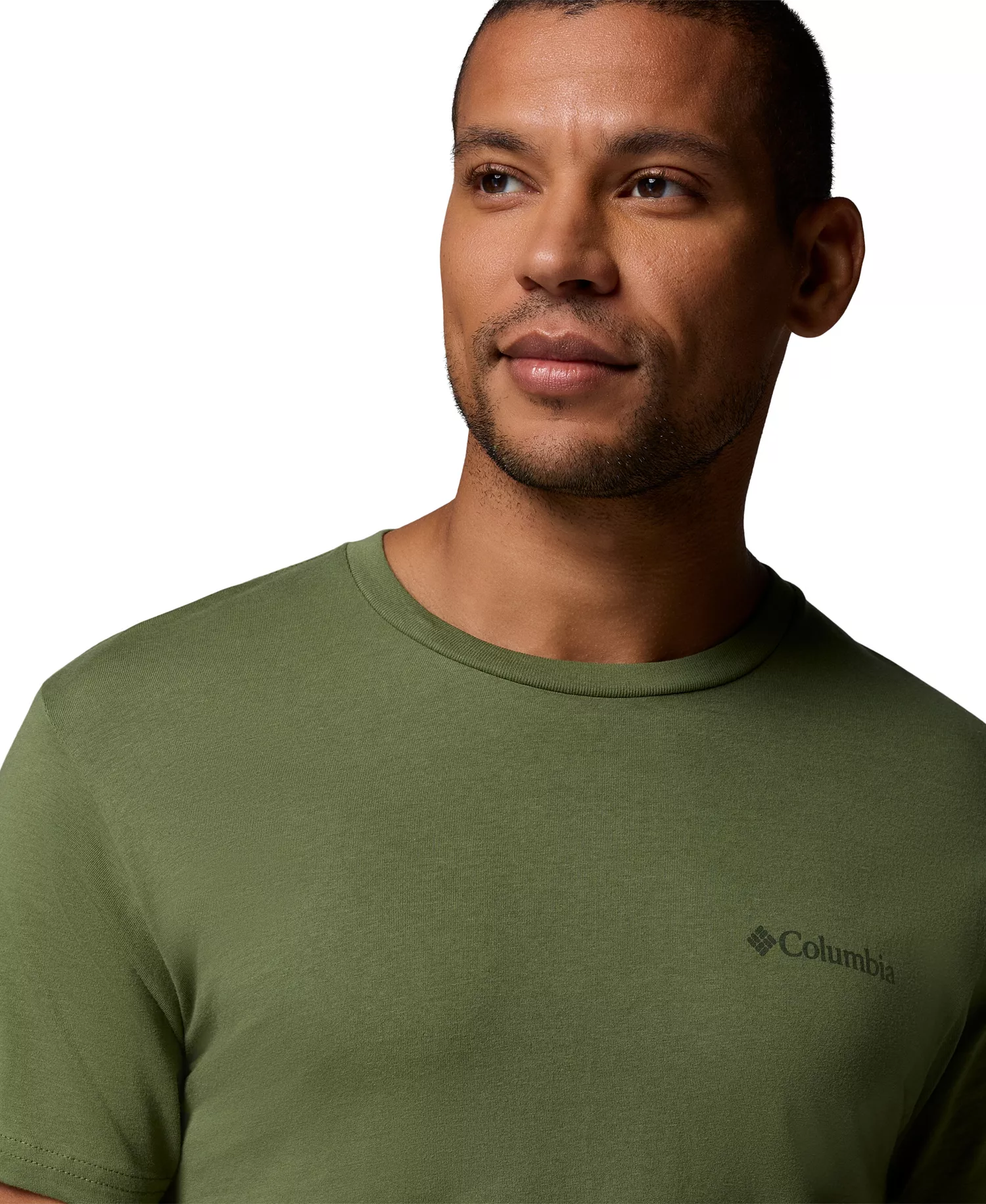 Men's Mist Graphic T-Shirt - Olive - M