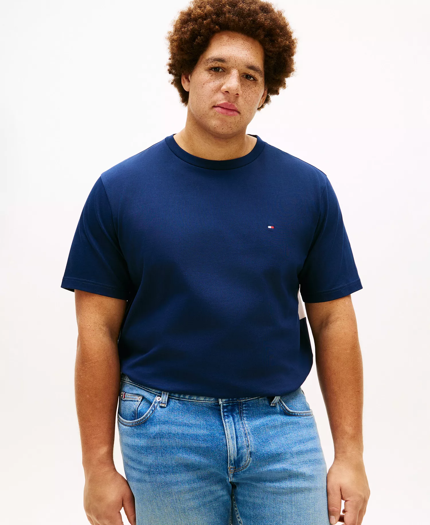 Men's Big & Tall Flag Regular-Fit T-Shirt - Carbon Navy - 2XLT