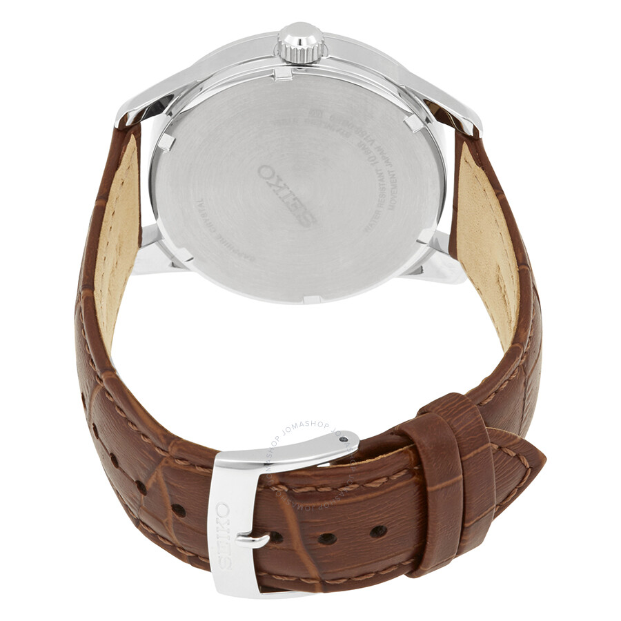 Seiko Dark Green Sunray Dial Solar Powered Men's Watch