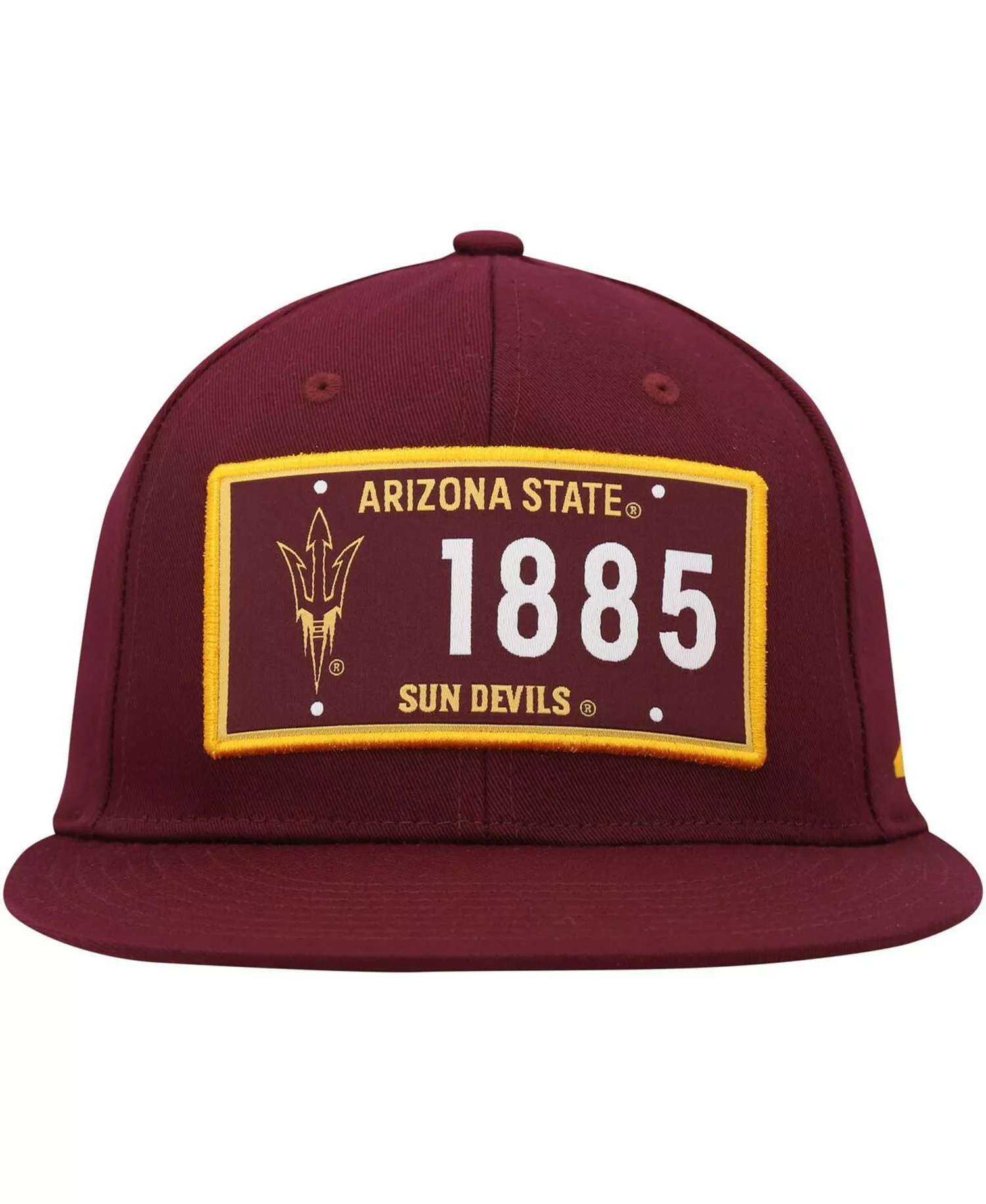 Men's Maroon Arizona State Sun Devils Established Snapback Hat - Maroon - One Size Fits All