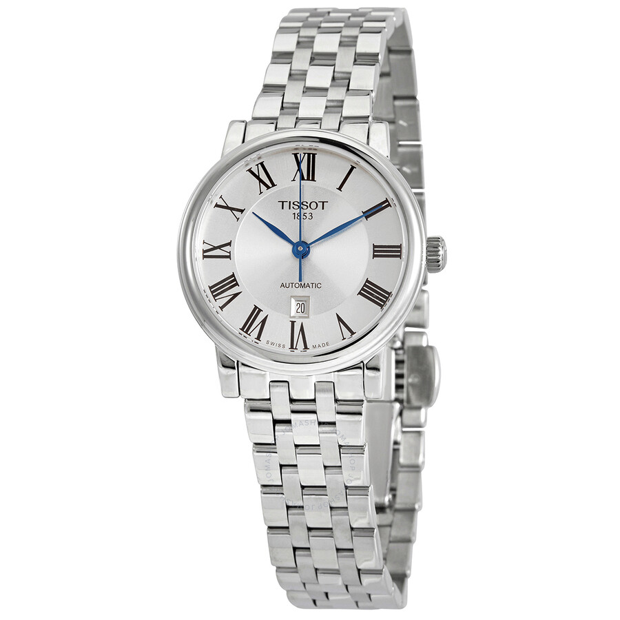 Tissot T-Classic Automatic Silver Dial Ladies Watch