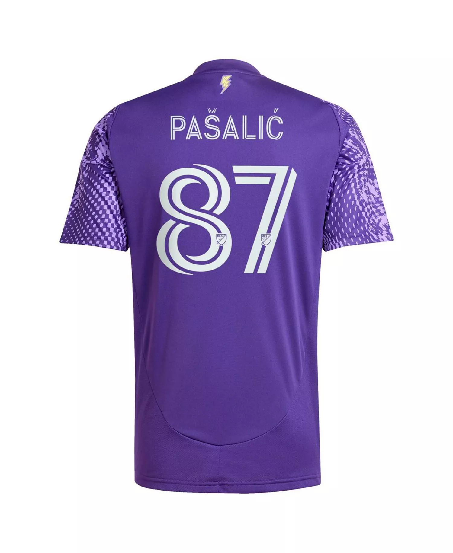 Men's Marco Pasalic Purple Orlando City SC 2025 Perfect Storm Replica Player Jersey - Purple - 2XL
