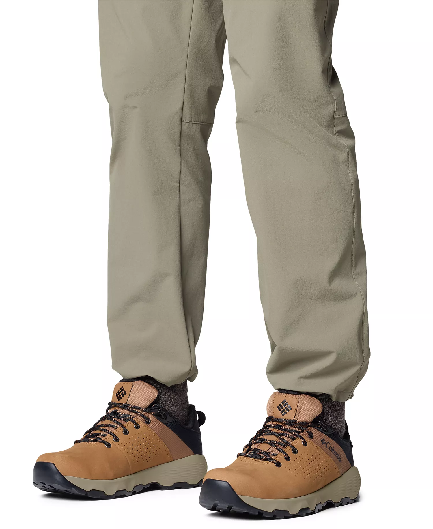 Men's Newton Nimble Leather Shoe - Brown/Black - 10