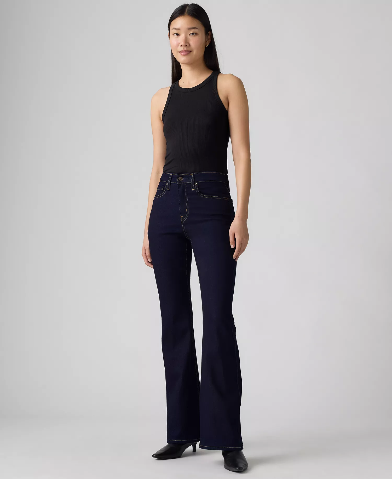 Women's 726 High Rise Slim Fit Flare Jeans - Cast Shadow - 24