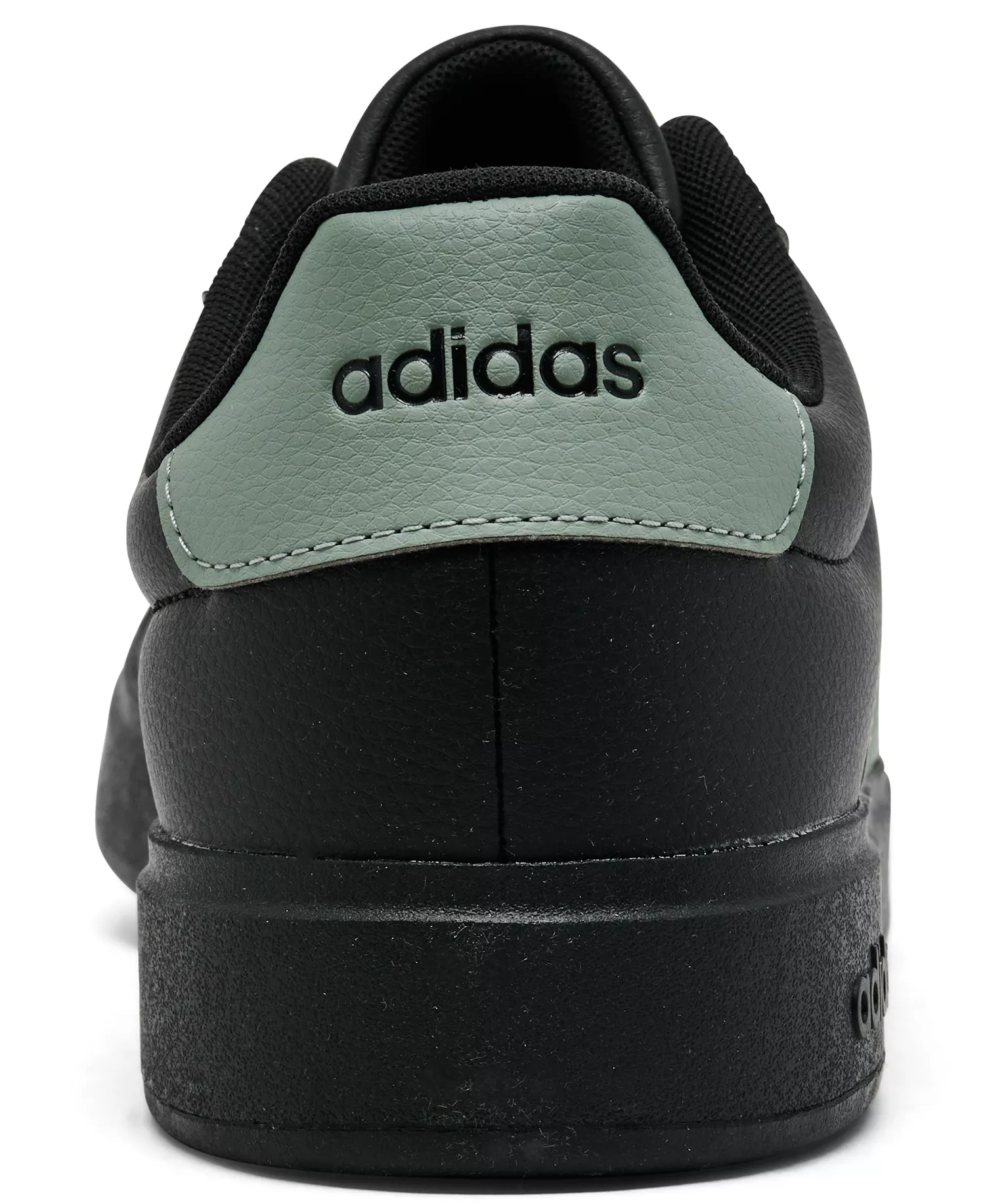 Men's Street Talk Casual Sneakers from Finish Line - Black, Silver Green - 10