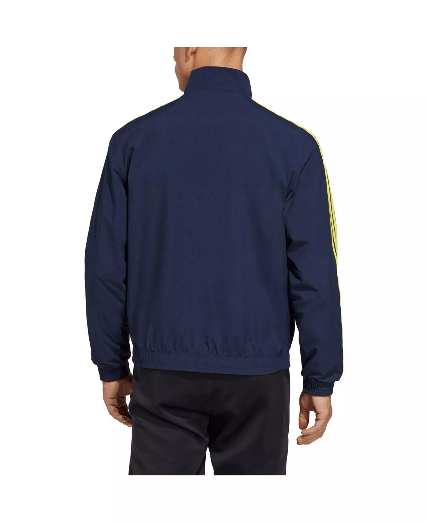 Men's Navy and Yellow Nashville SC 2023 On-Field Anthem Full-Zip Reversible Team Jacket - Navy, Yellow - S