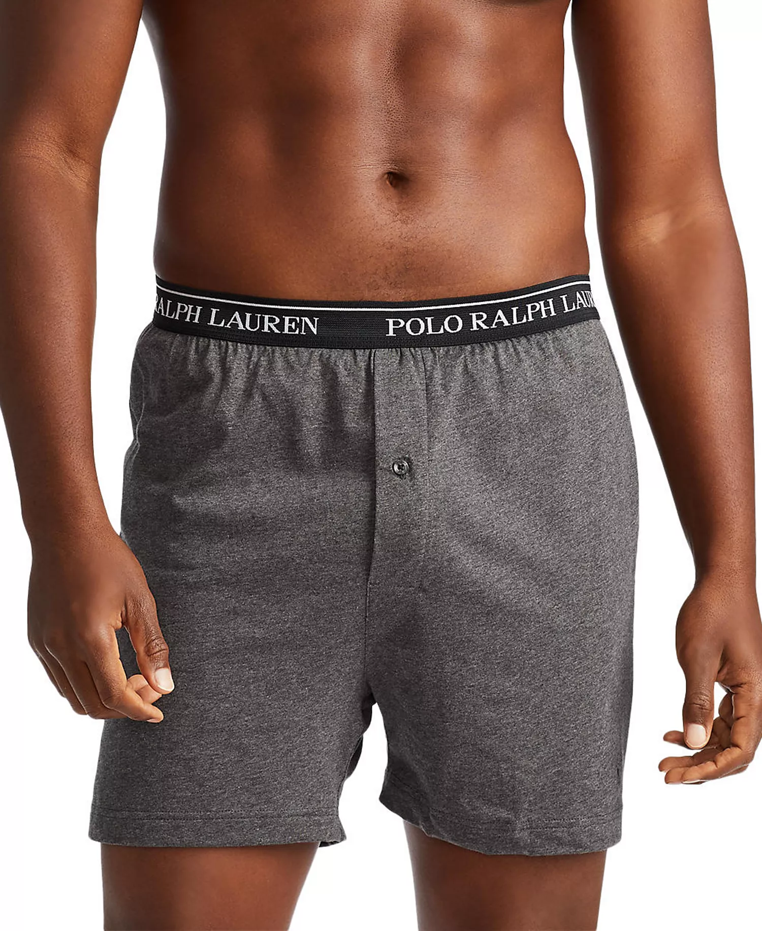 Men's 3-Pack Cotton Classic Knit Boxers - Andover / Madison / Black - L