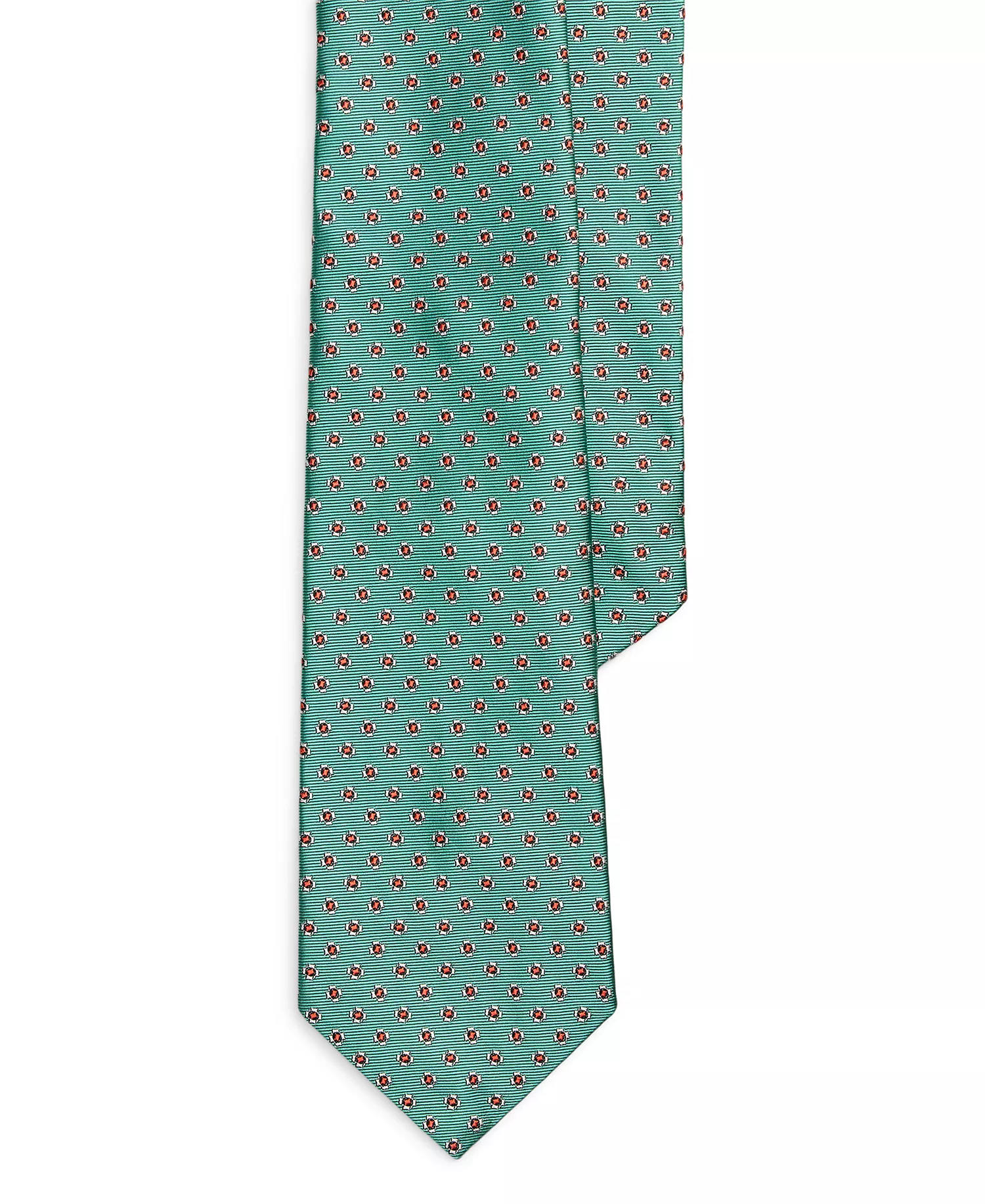 Men's Woven Signature Tie - Green - ONE SIZE
