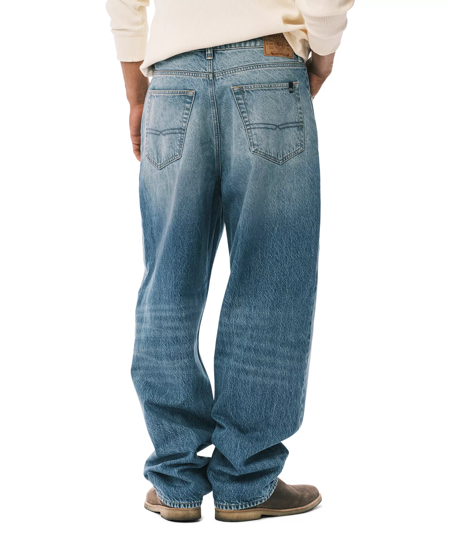 Men's Baggy-Fit Jeans - Indigo - 30x30