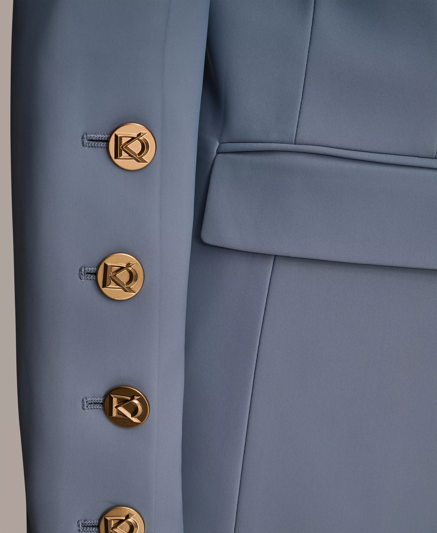 Women's Button Sleeve Blazer, Slim Ankle Pants and Sequin Camisole - Tempest - 0