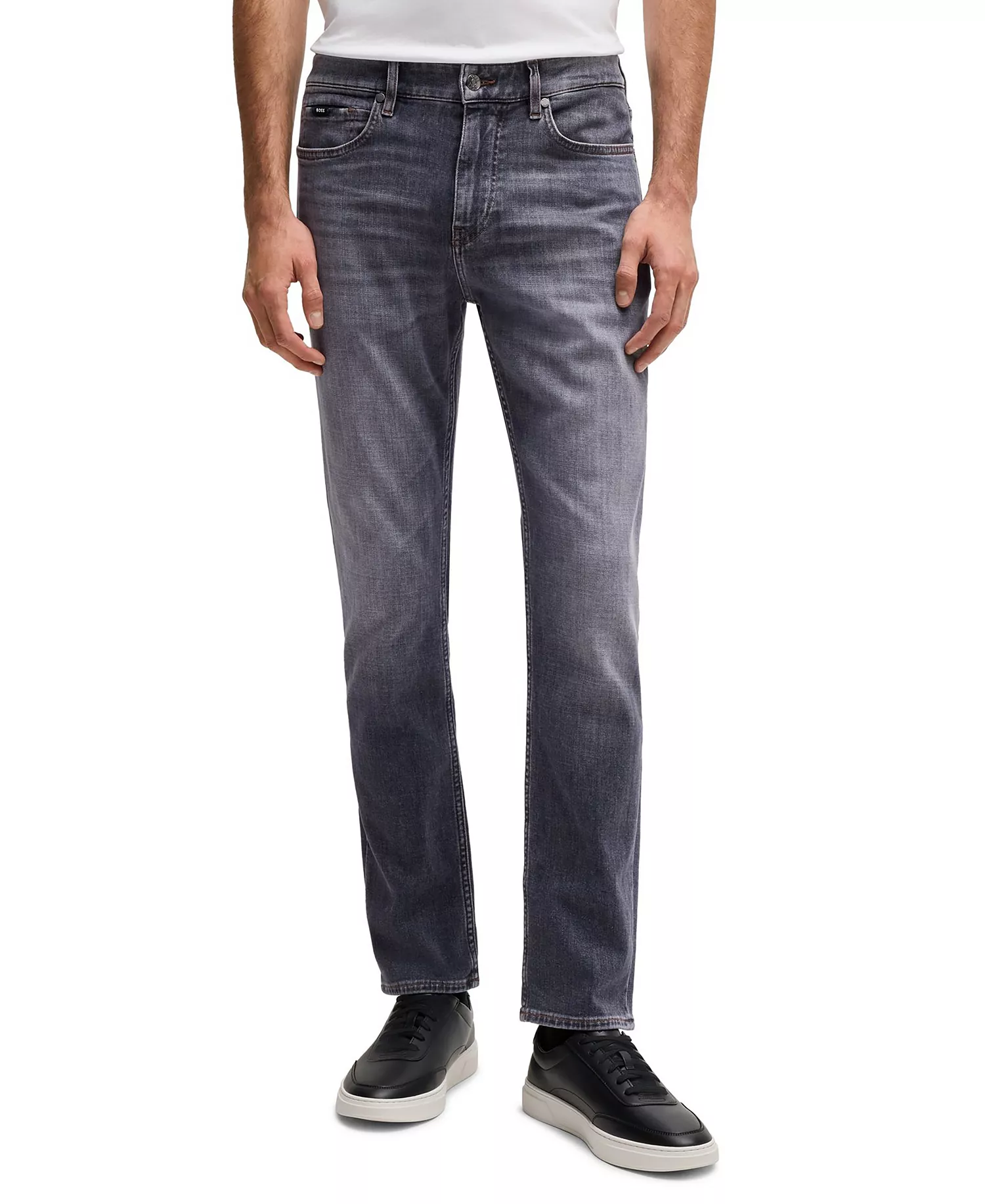 Men's Soft-Touch Denim Slim-Fit Jeans - Dark Gray - 30x34