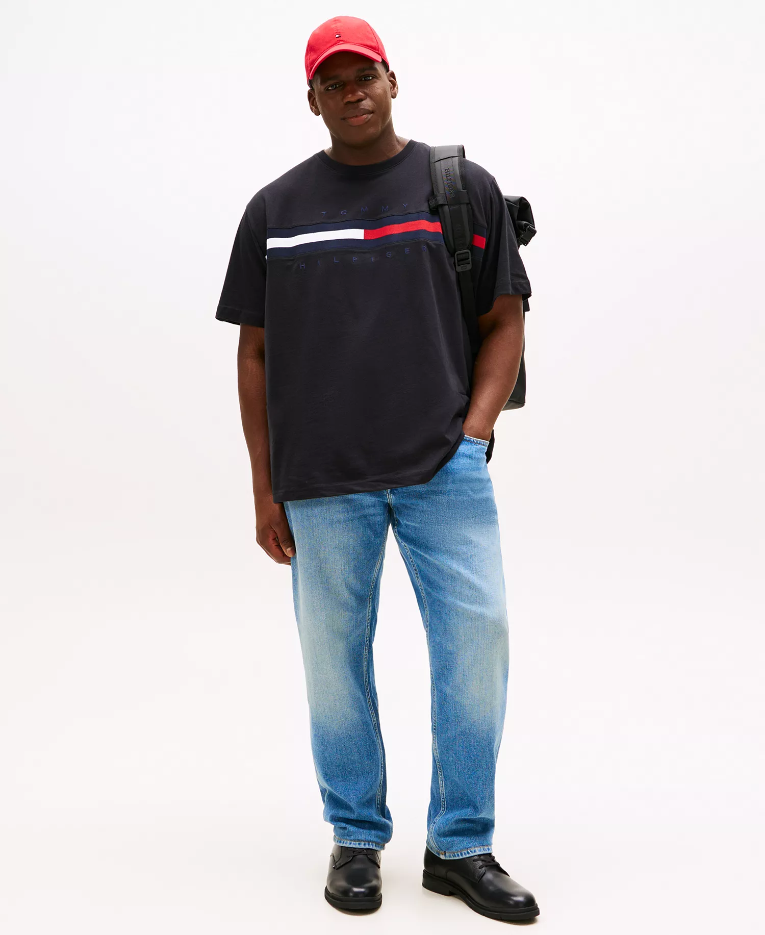 Men's Big & Tall Tino Logo Short Sleeve T-Shirt - Dark Sable - 2XB