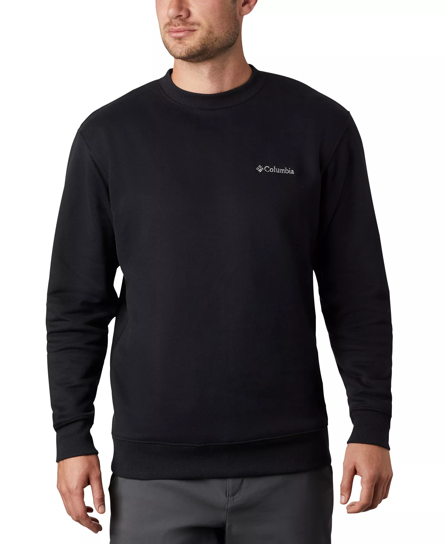 Men's Hart Mountain II Crew Sweatshirt - Black - L