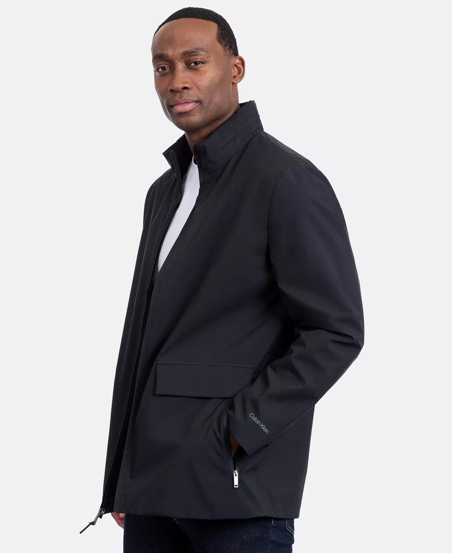 Men's Utility Jacket - Black - 2XL