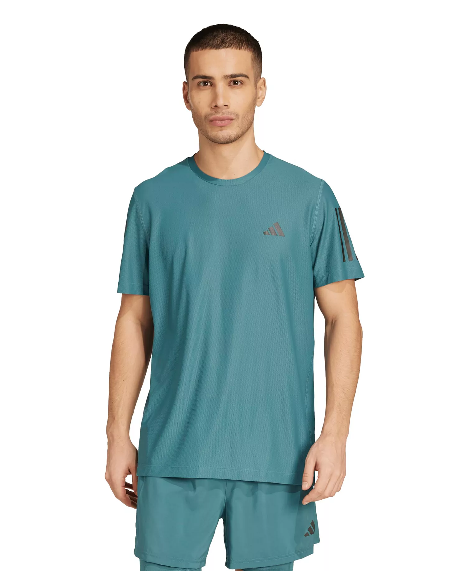 Men's Own the Run Short Sleeve T-Shirt - Preloved teal - M