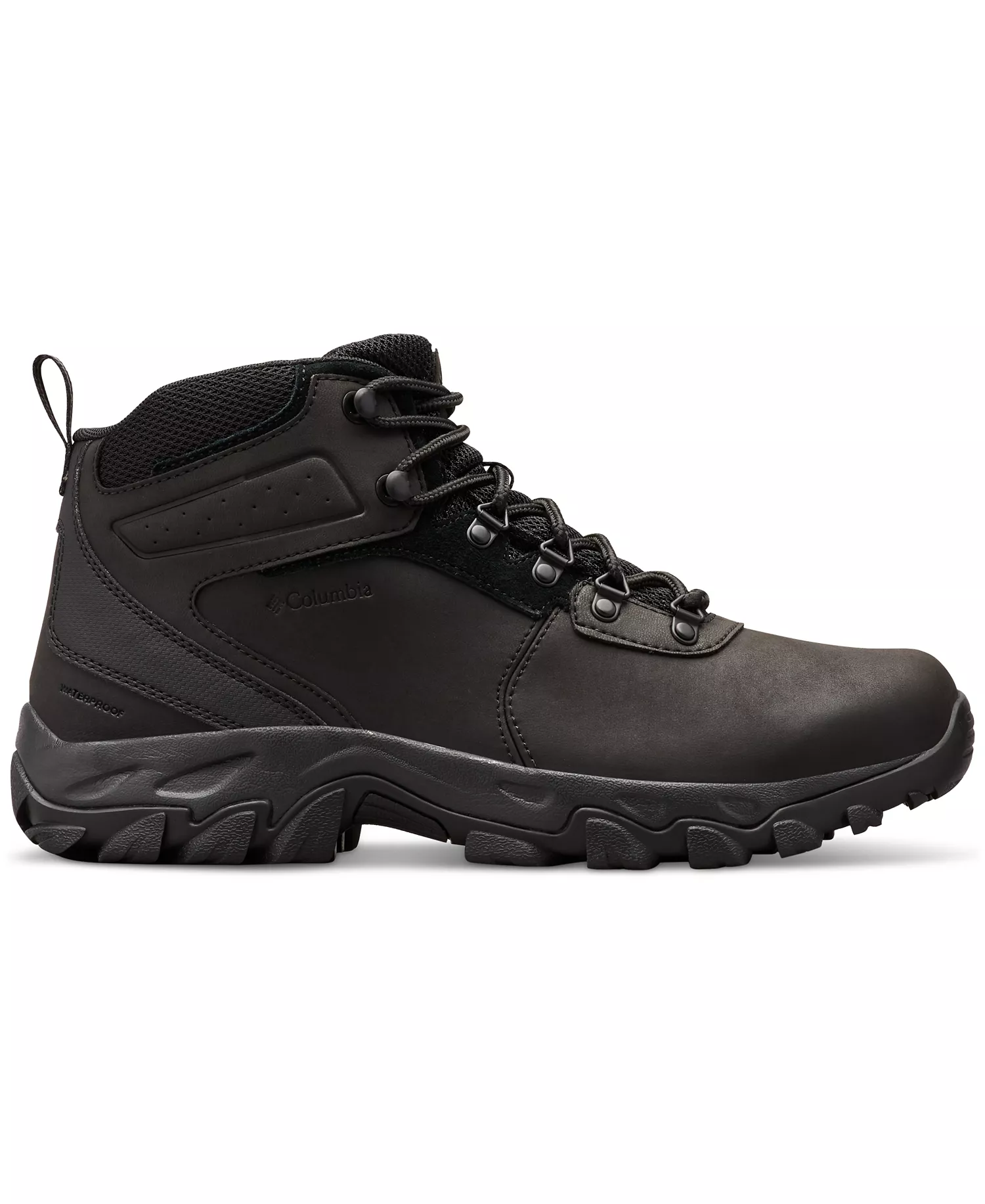 Men's Newton Ridge Plus II Waterproof Hiking Boots - Black - 10