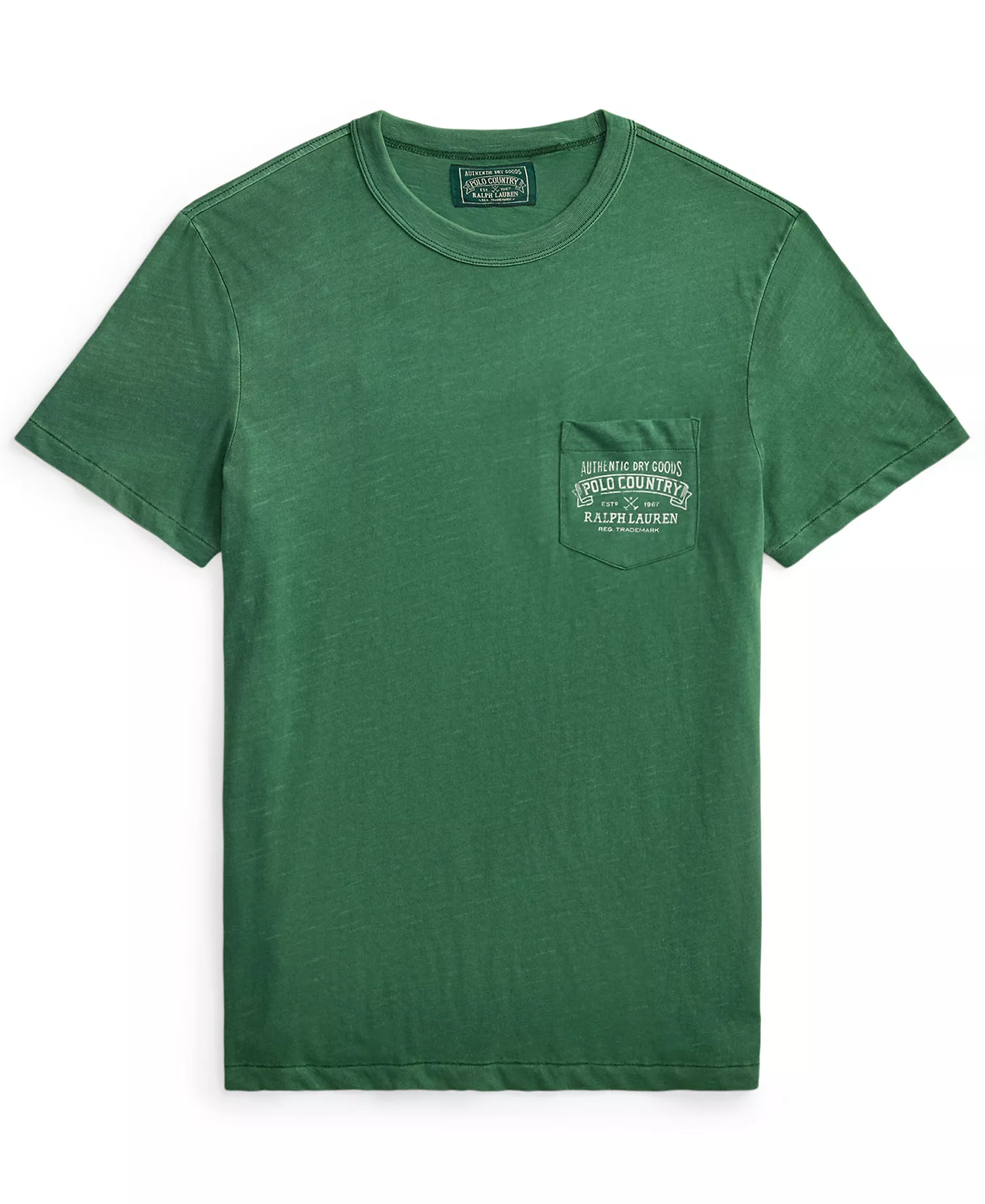 Men's Classic-Fit Polo Country T-Shirt - Stuart Green - 2XL