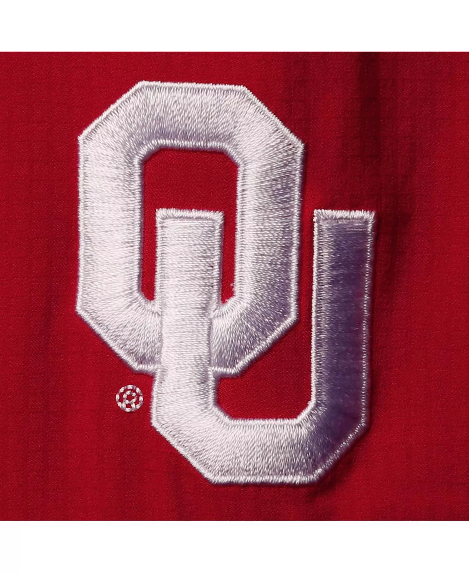Men's Crimson Oklahoma Sooners Big Tall Tamiami Omni-Shade Button-Down Shirt - Crimson - 5XT