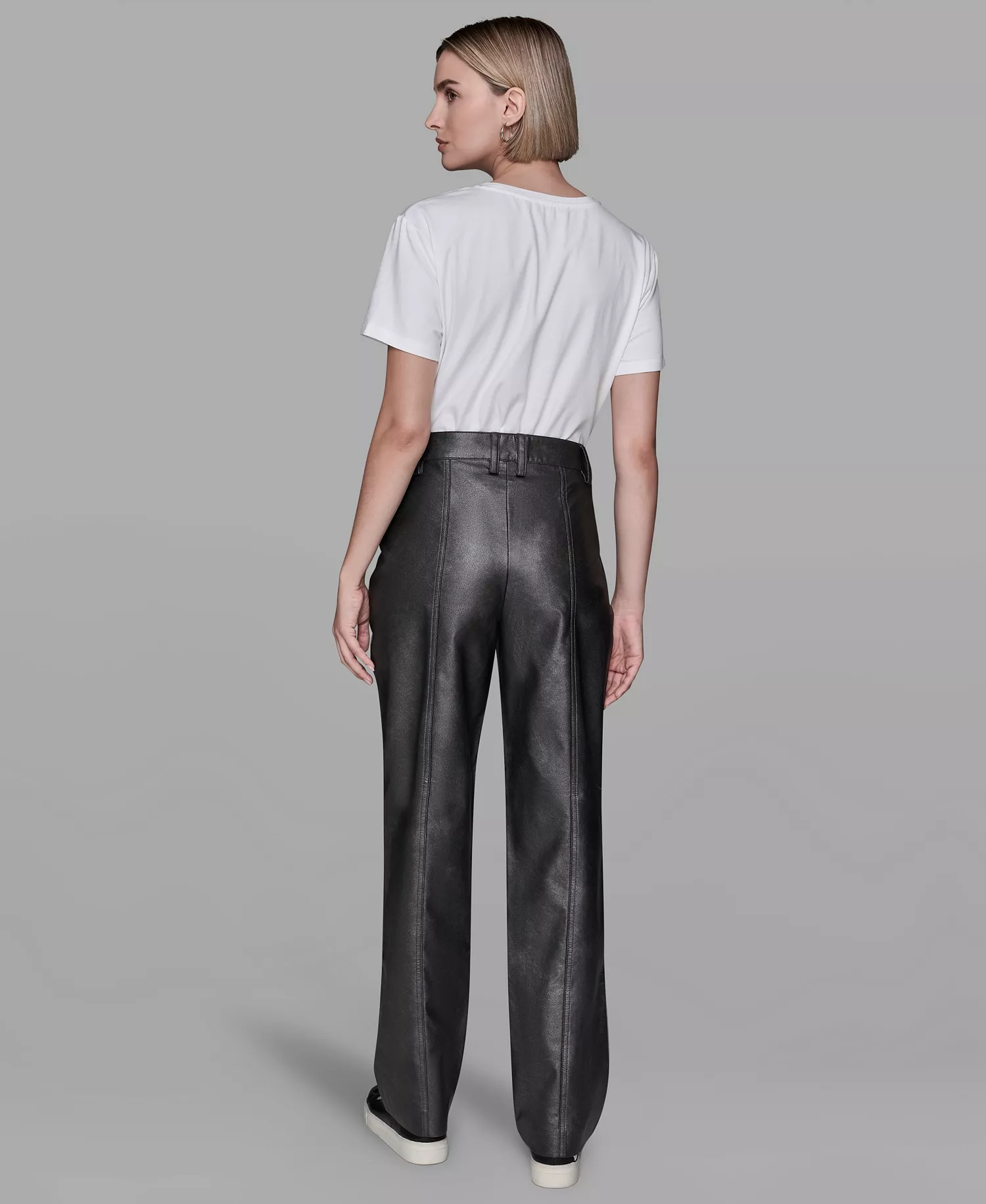 Women's High-Rise Shimmer Pants - Black - 10