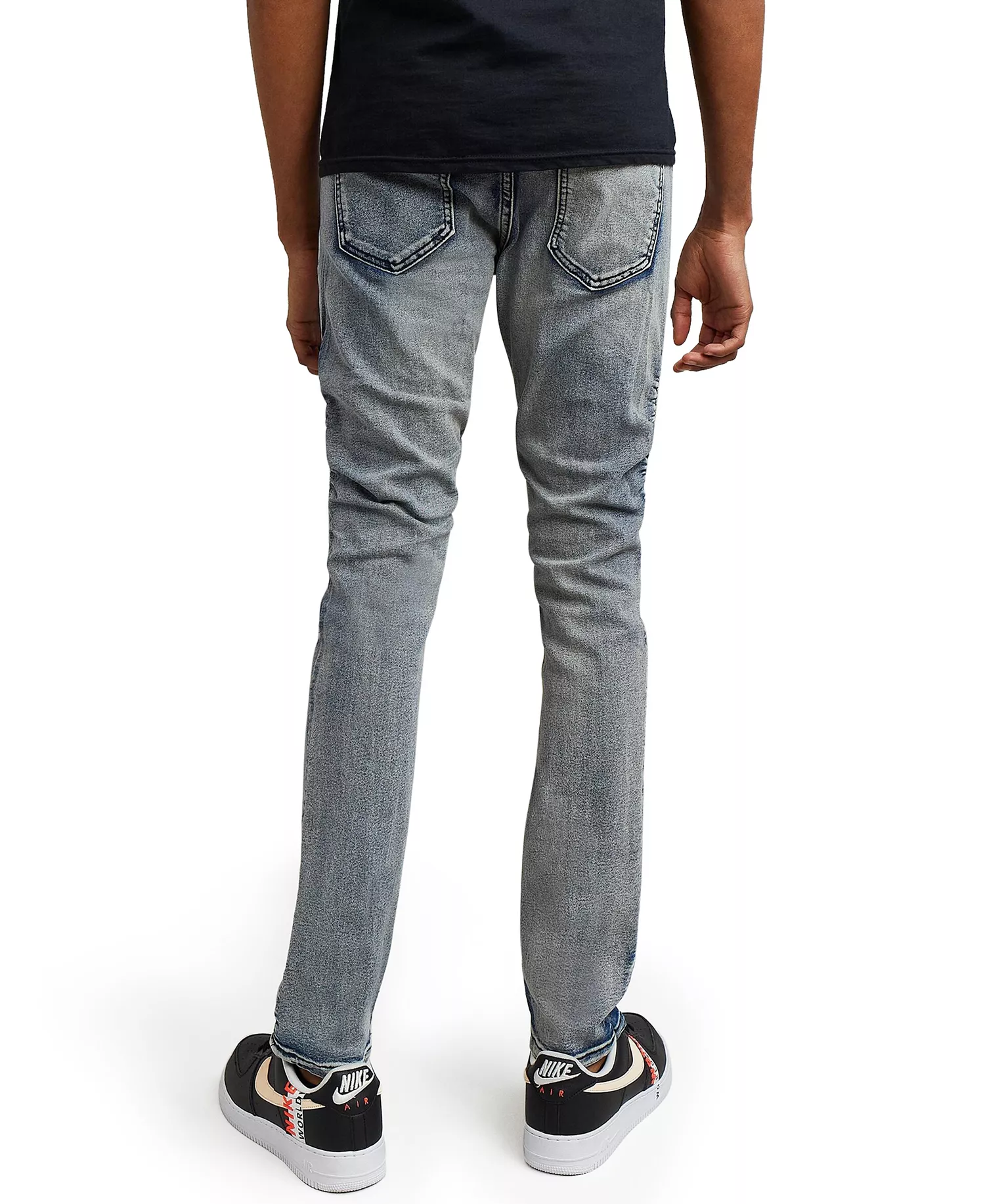 Men's Big and Tall Touch Up Skinny Jeans - Blue - 44