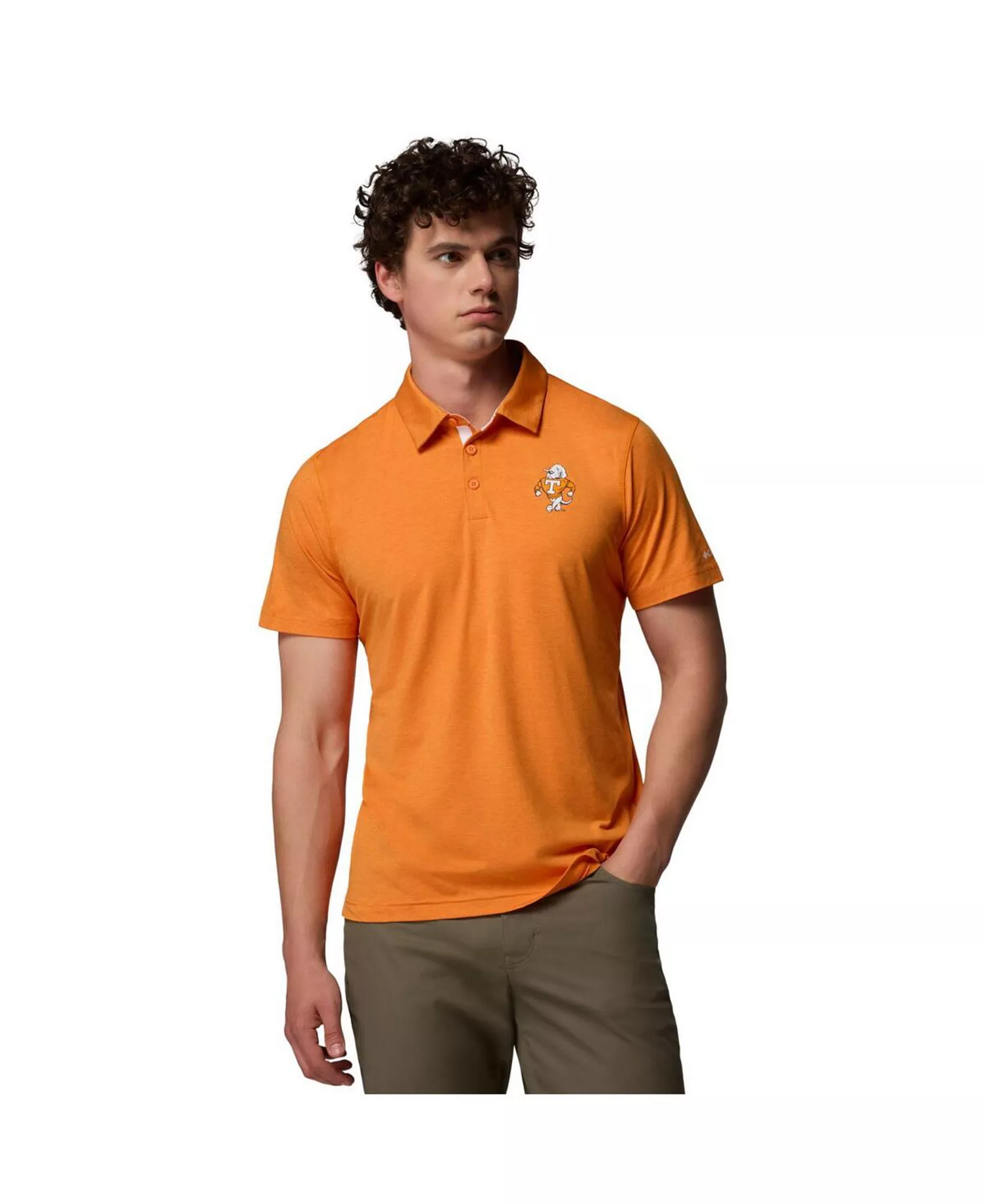 Men's Tennessee Orange Tennessee Volunteers Tech Trail Polo Shirt - Tennessee Orange - L