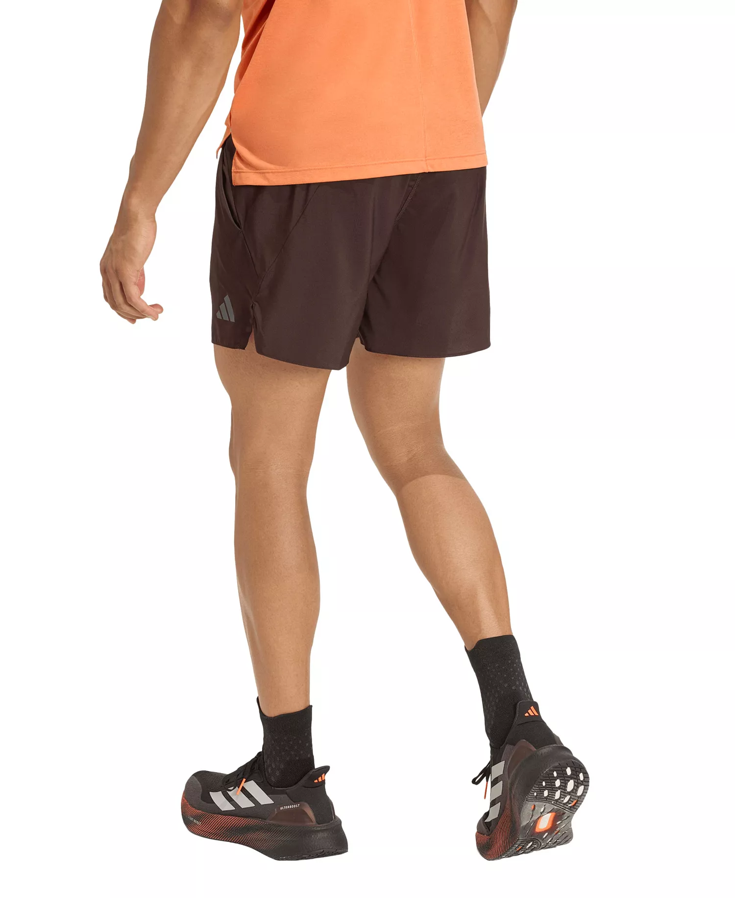 adi365 Men's Running Iconic Shorts - Aurora Coffee - L