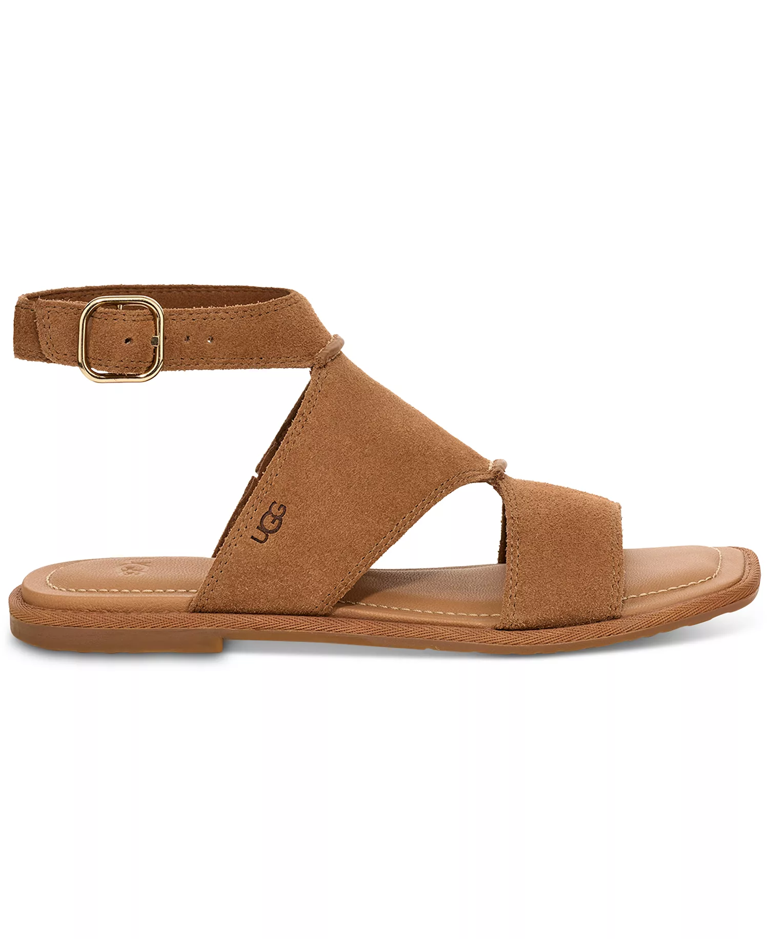 Women's Delray Ankle-Strap Sandals - Chestnut - 8.5M