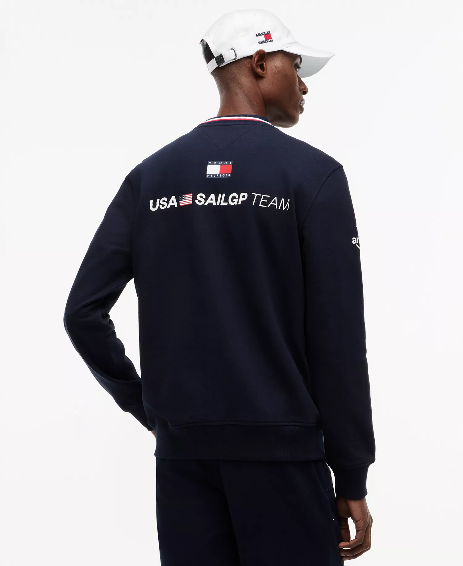 x U.S. SailGP Men's Replica Crewneck - Desert Sky - L