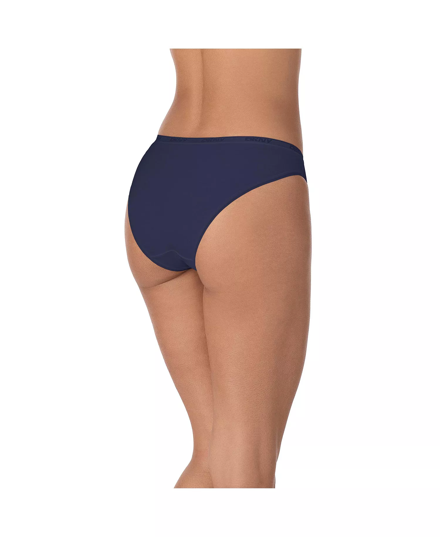 Women's Cotton Modal Bikini 3 Pack- DK8462P3 - Black White Navy - XL