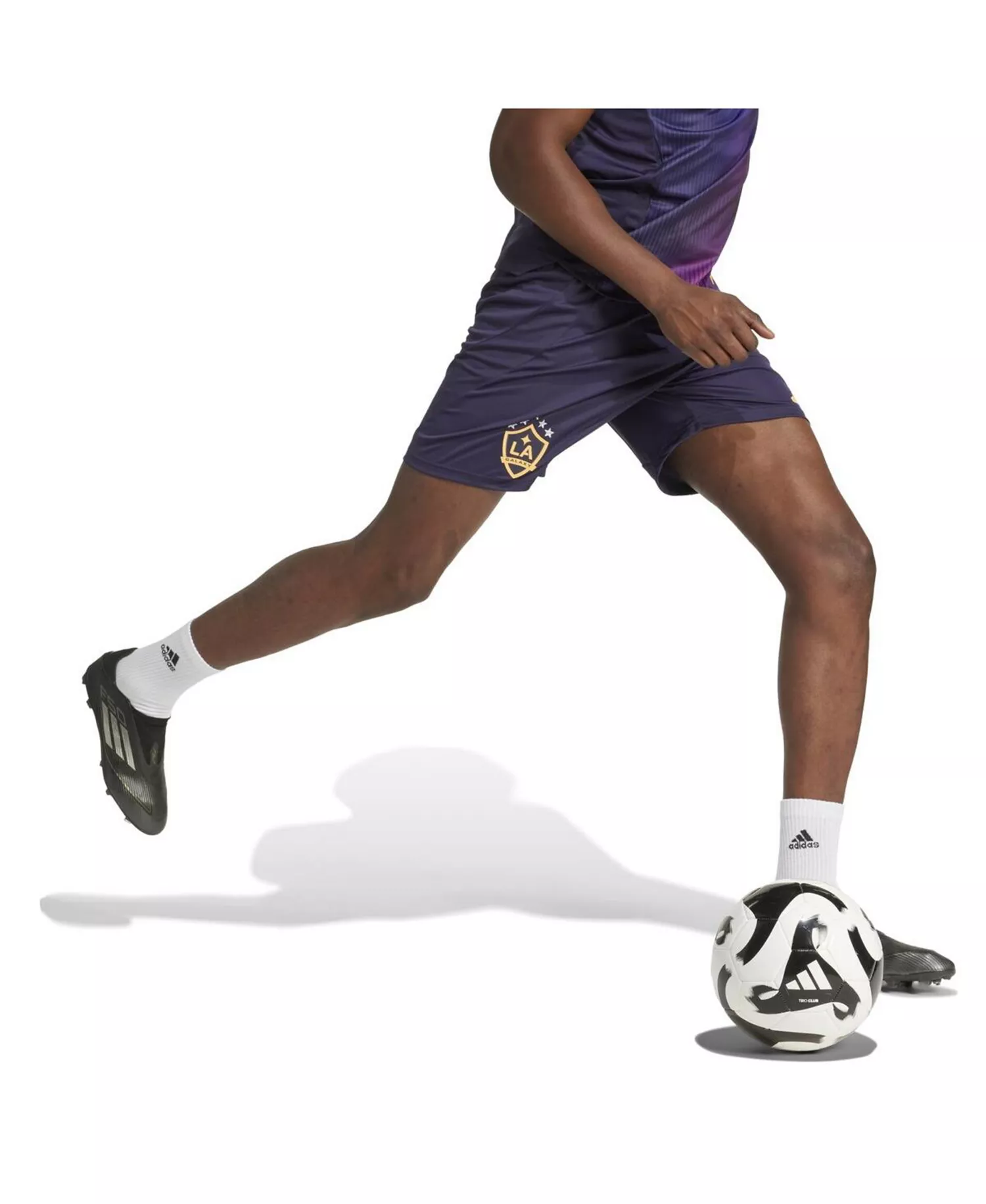 Men's Navy LA Galaxy Away 2025 RIZON Authentic Shorts - Navy - 2XL