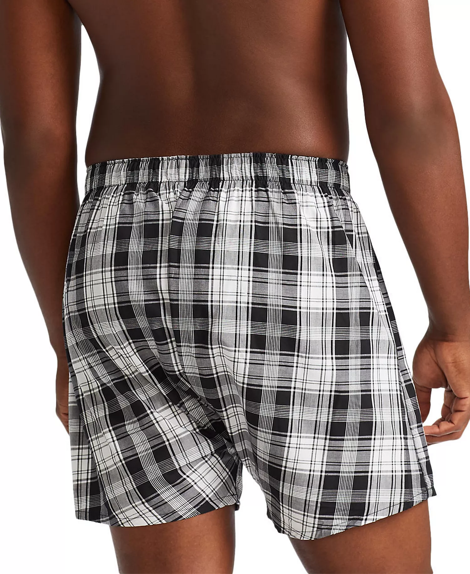Men's 3-Pack Classic Woven Cotton Boxers - Bengal Stripe / Stockton / Polo Black - L