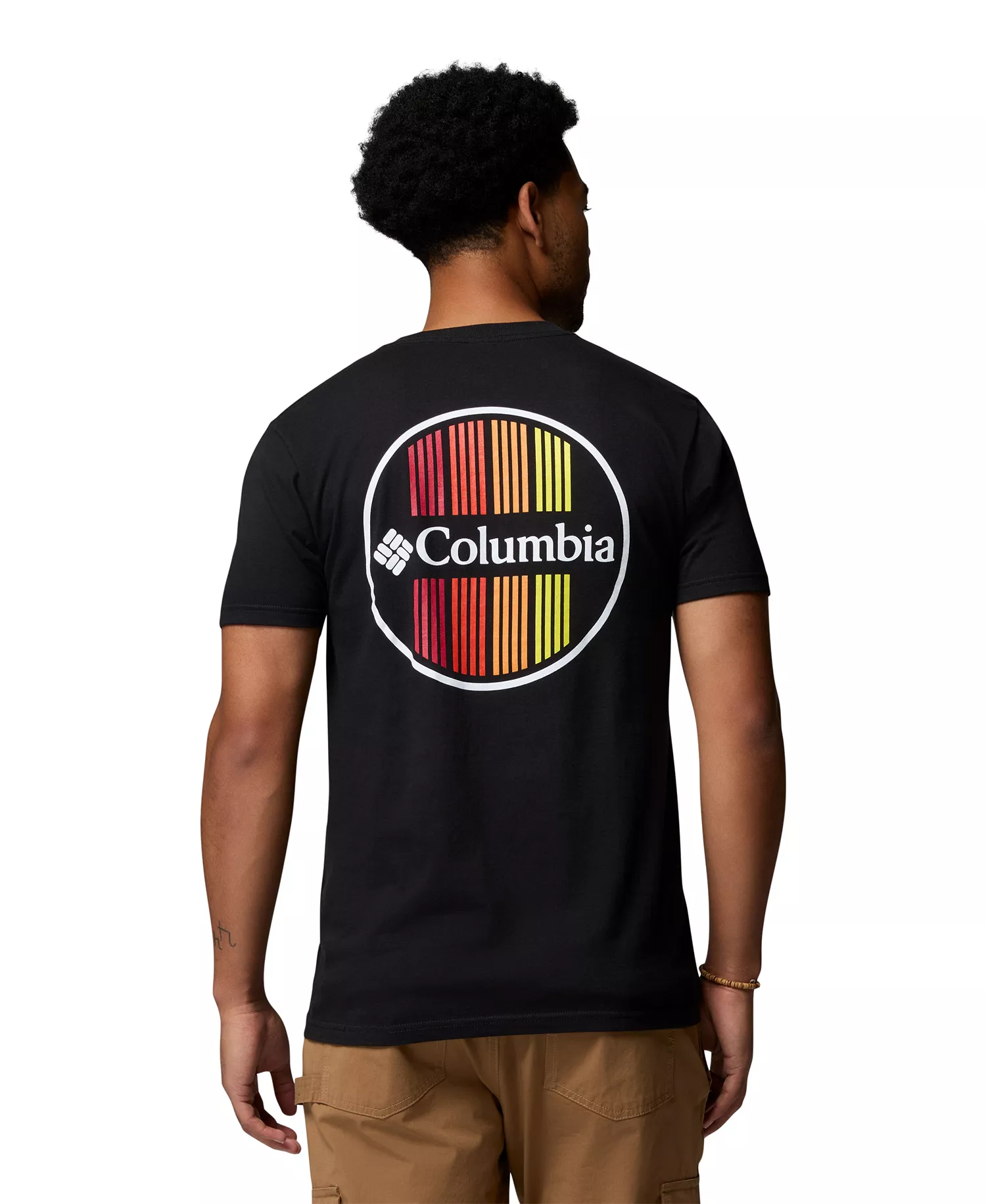 Men's Runner Graphic T-Shirt - BLACK - L