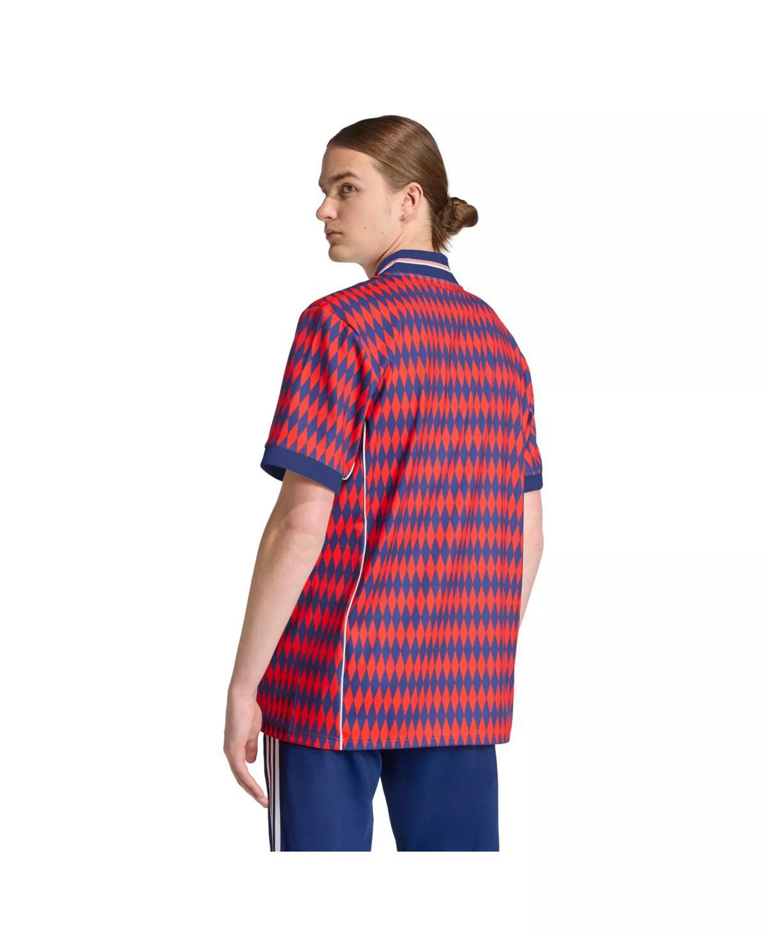 Men's and Women's Red Bayern Munich Lifestyler Fashion Jersey - Red - 2XL