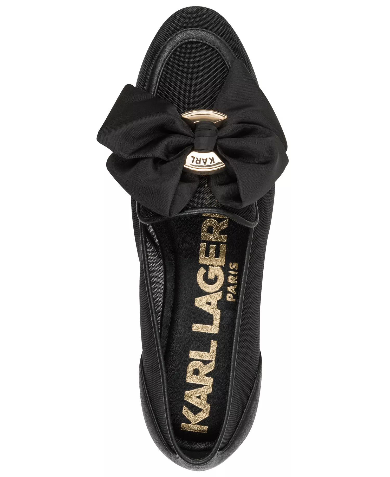 Women's Vasilisa Bow Slip-On Flats - Black - 10