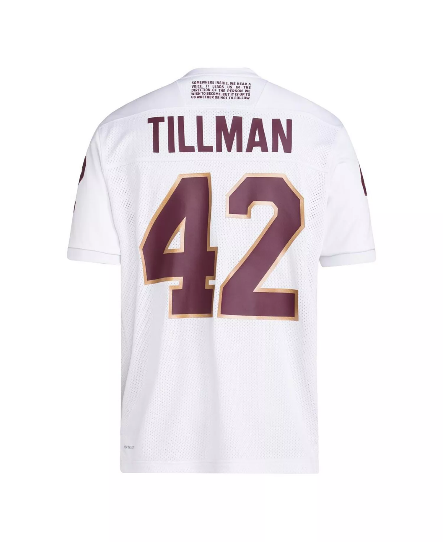 Men's Pat Tillman 42 White Arizona State Sun Devils Away Icon Premier Football Jersey - White - 2XL