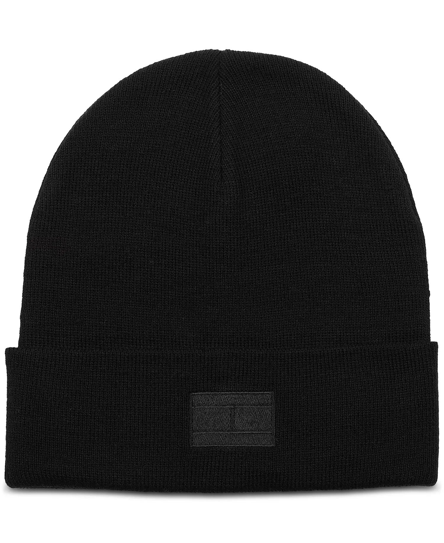 Men's Ghost Logo Embroidered Beanie   - Black - OS