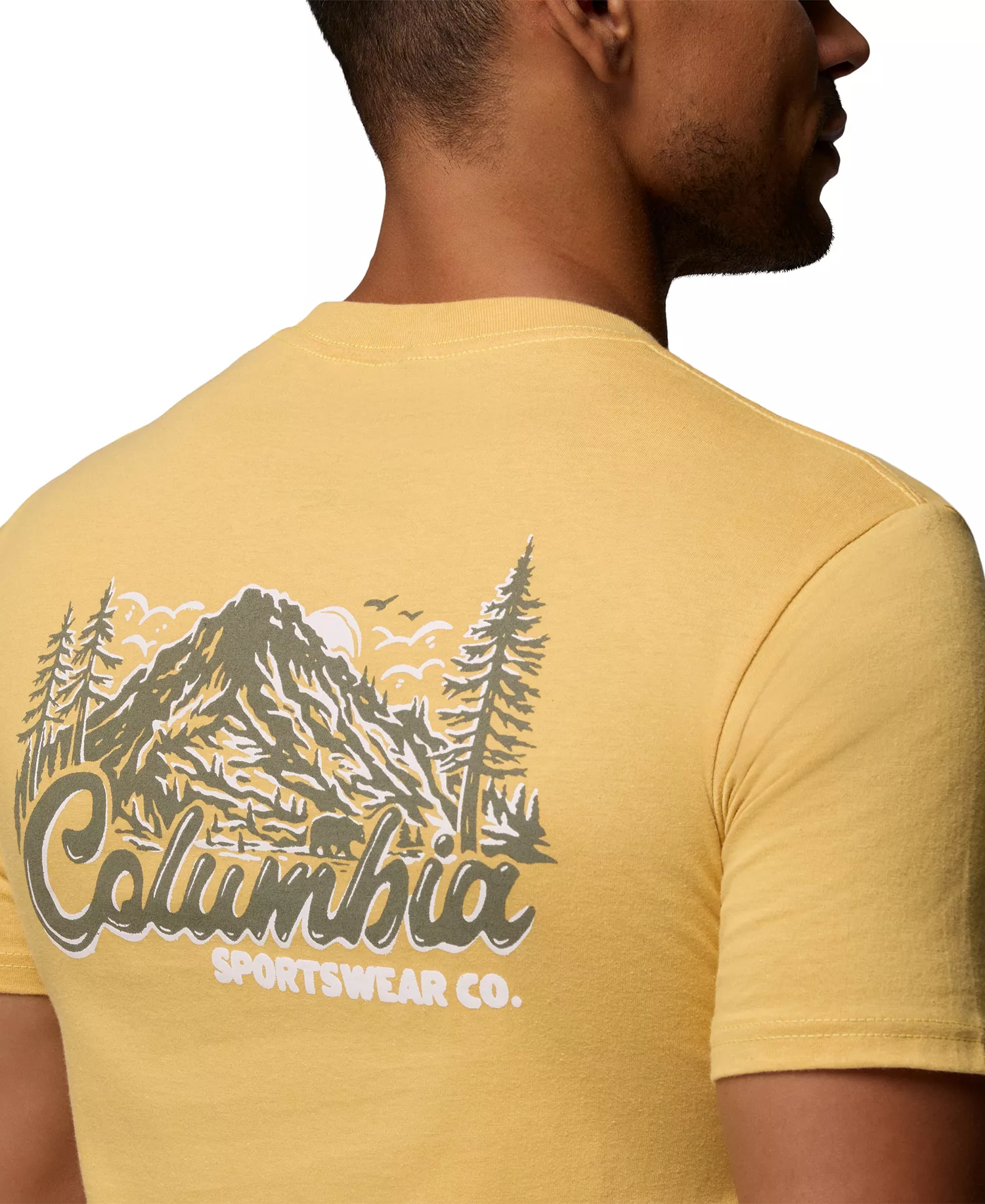 Men's Roamin Graphic T-Shirt - Mustard - L
