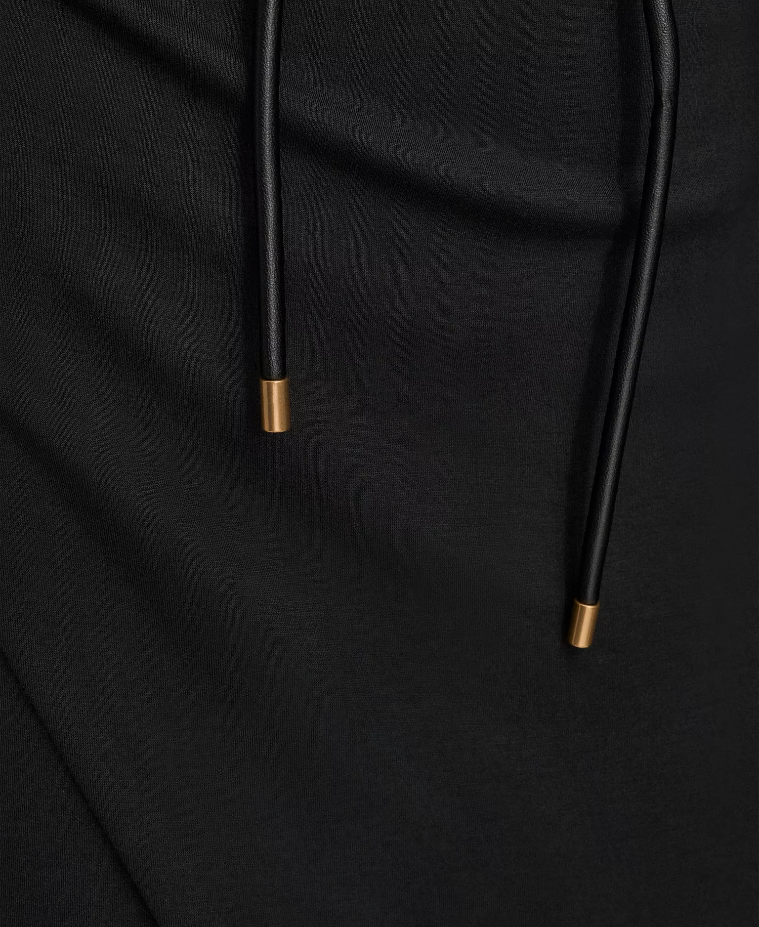 Women's Jewel-Neck Faux-Wrap Dress - Black - 10