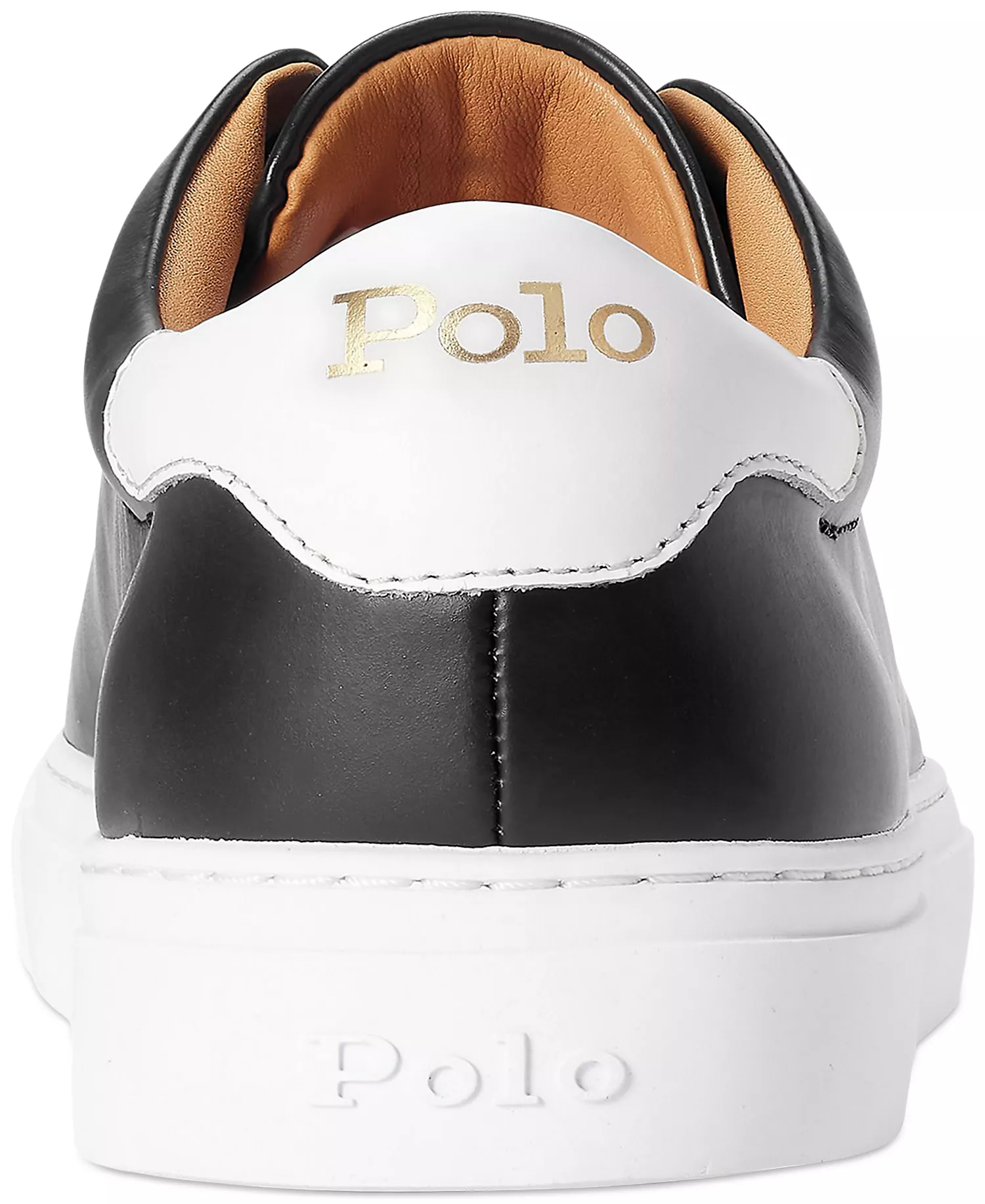 Men's Jermain II Leather Sneakers - Black - 10