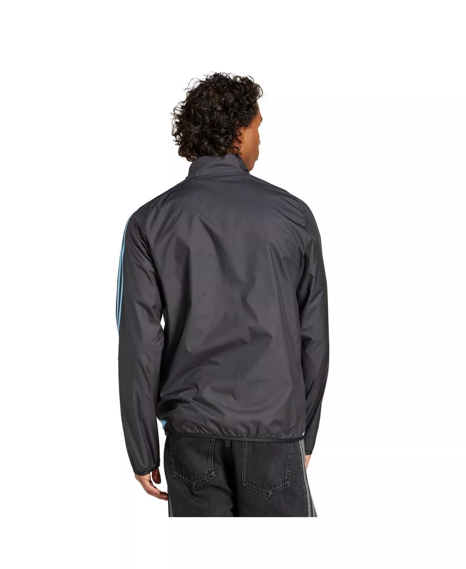 Men's Black/Light Blue Minnesota United FC 2025 Anthem Reversible Full-Zip Jacket - Black, Light Blue - L
